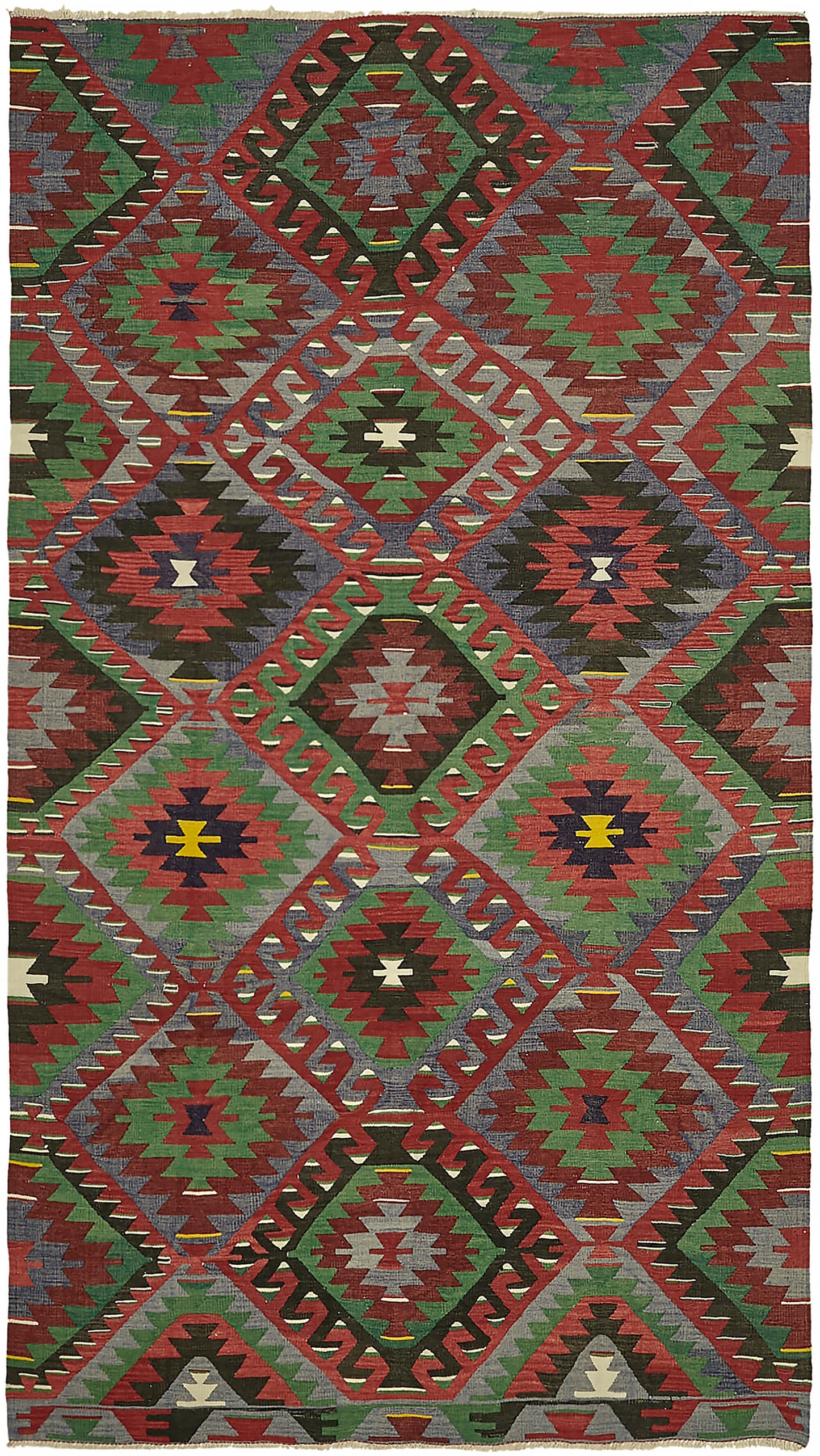 6x10 Multicolor Oriental Kilim Rug - 45964