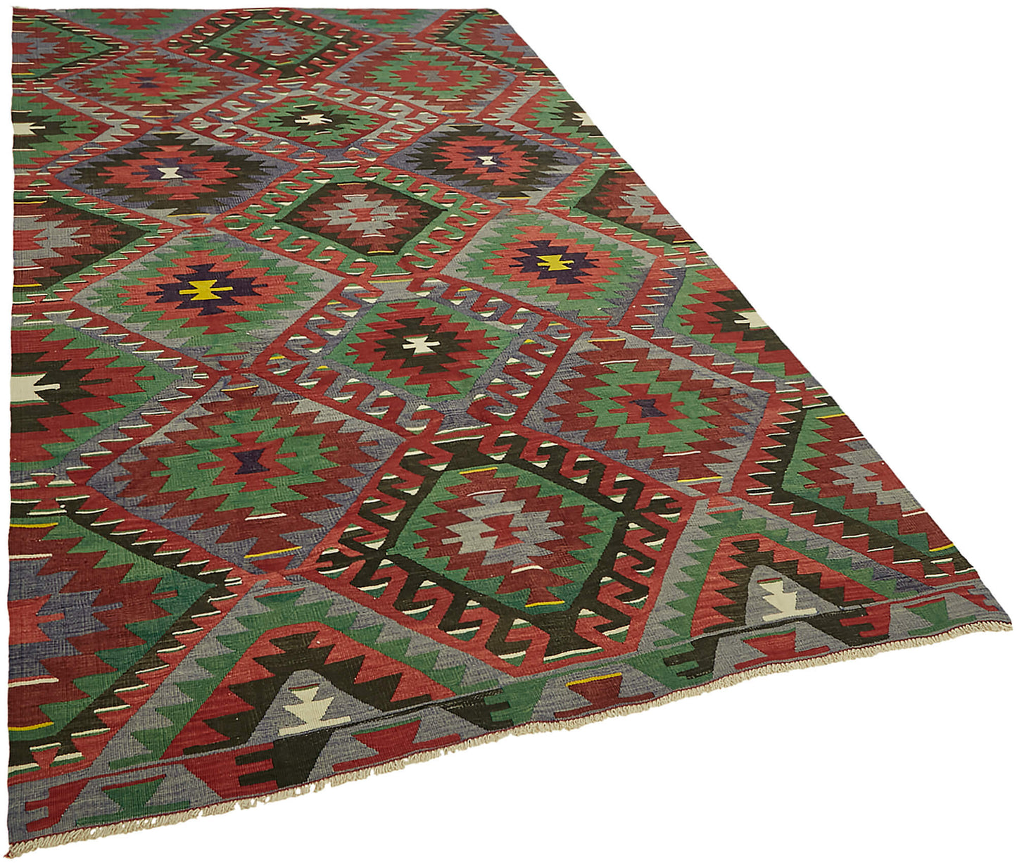 6x10 Multicolor Oriental Kilim Rug - 45964