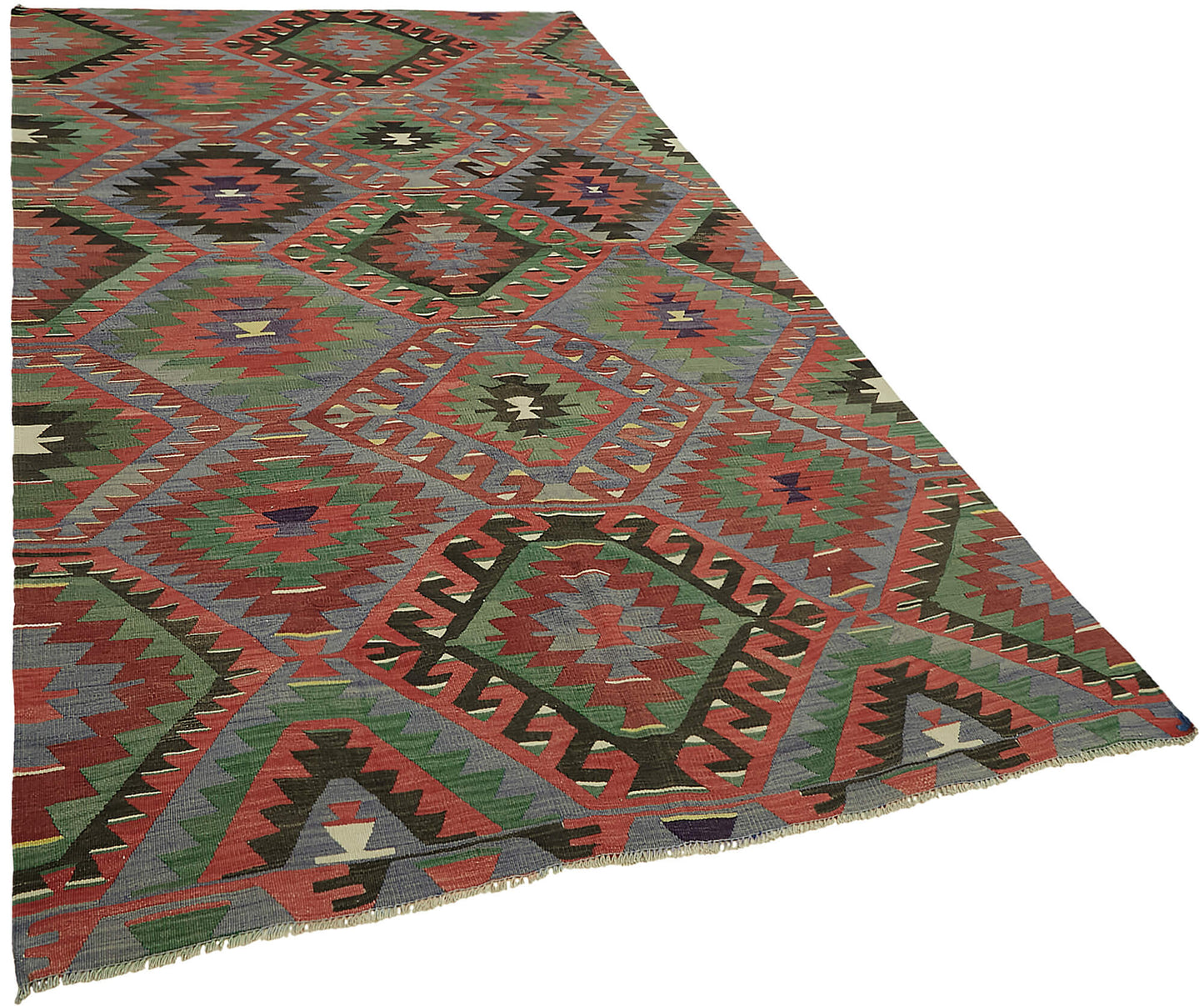 6x10 Multicolor Oriental Kilim Rug - 45966