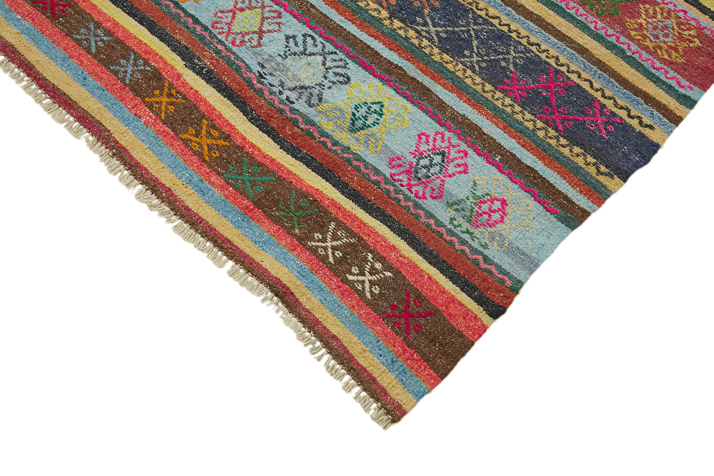 5x10 Multicolor Oriental Kilim Rug - 45968