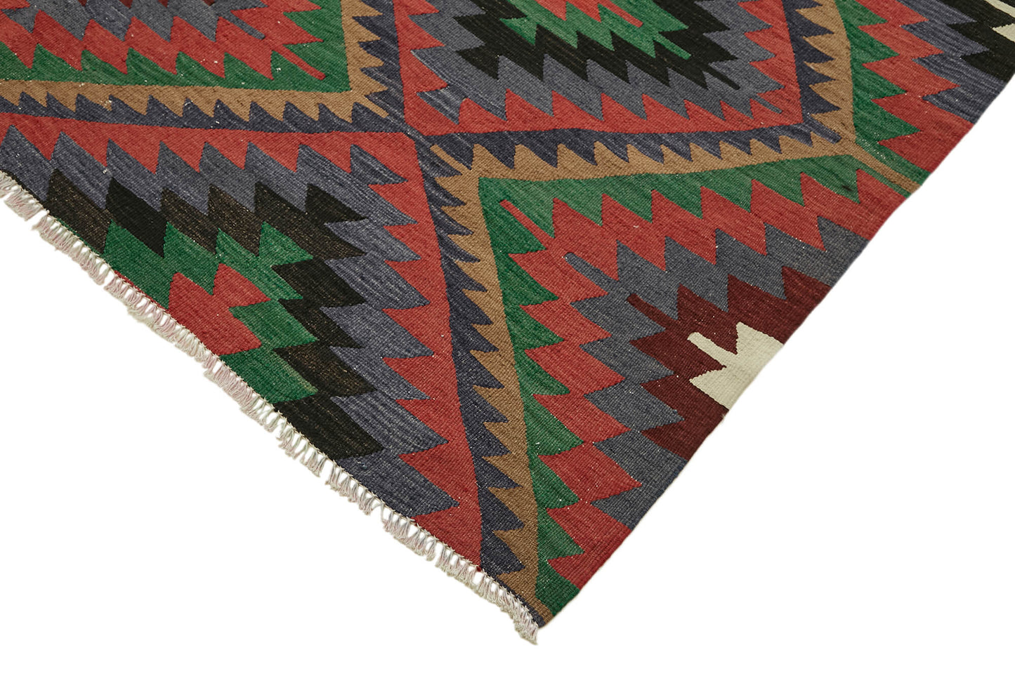 7x9 Multicolor Oriental Kilim Rug - 45969
