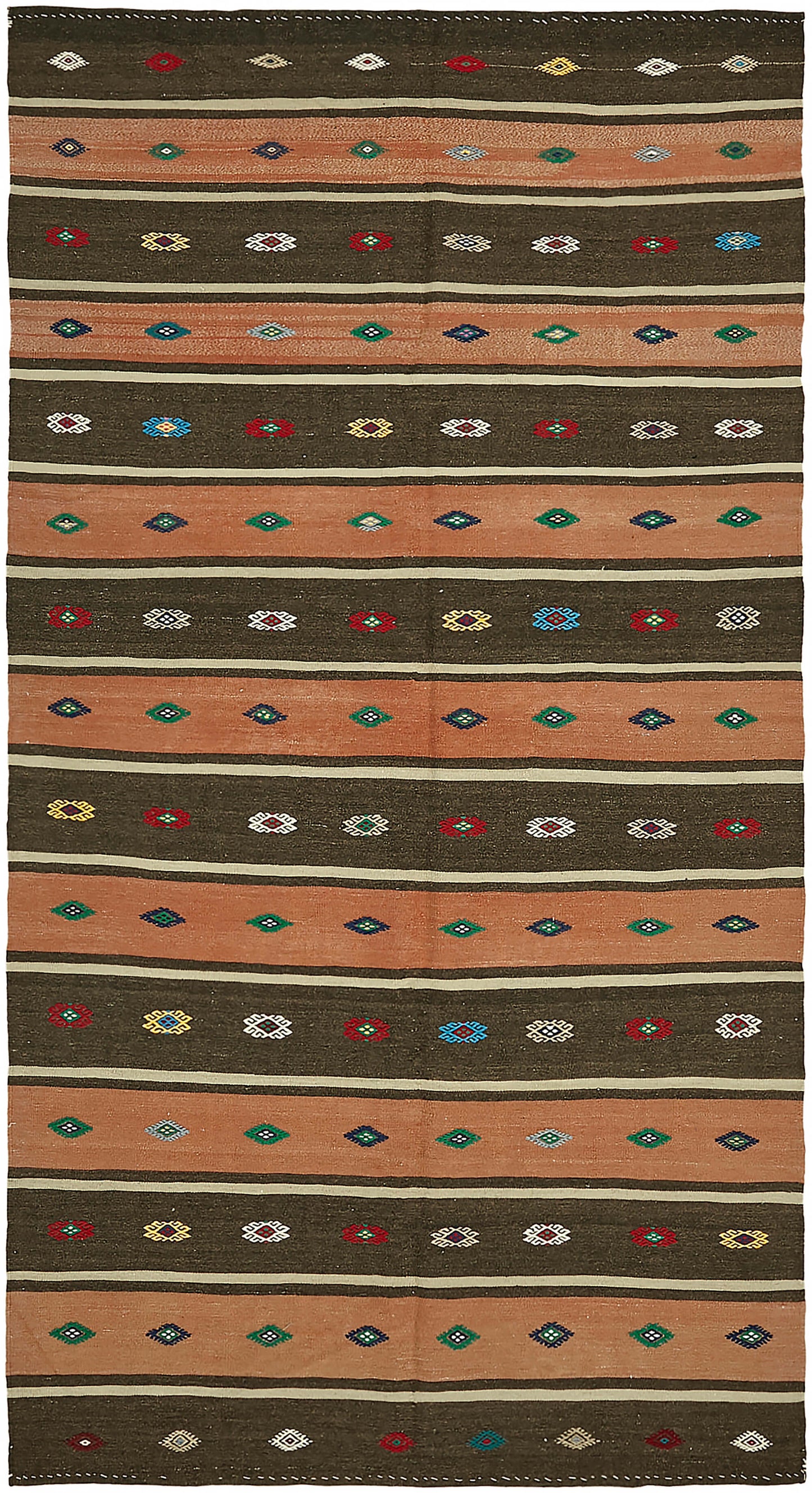 6x10 Multicolor Oriental Kilim Rug - 45970