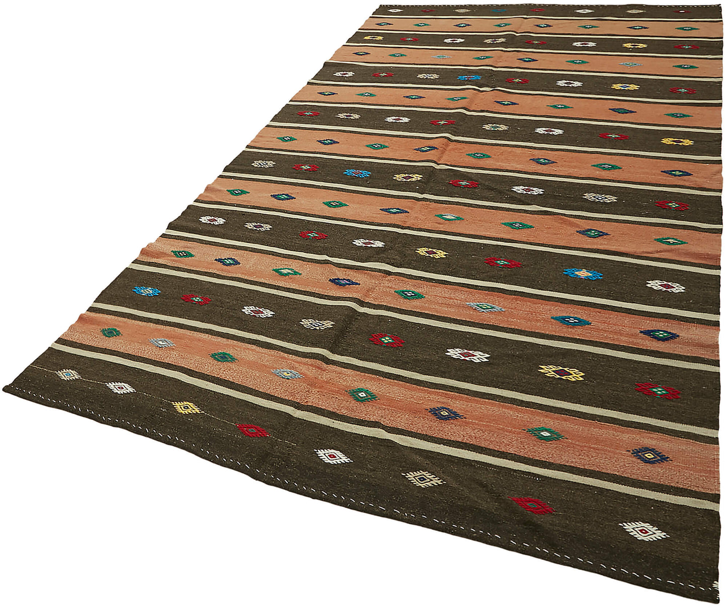 6x10 Multicolor Oriental Kilim Rug - 45970