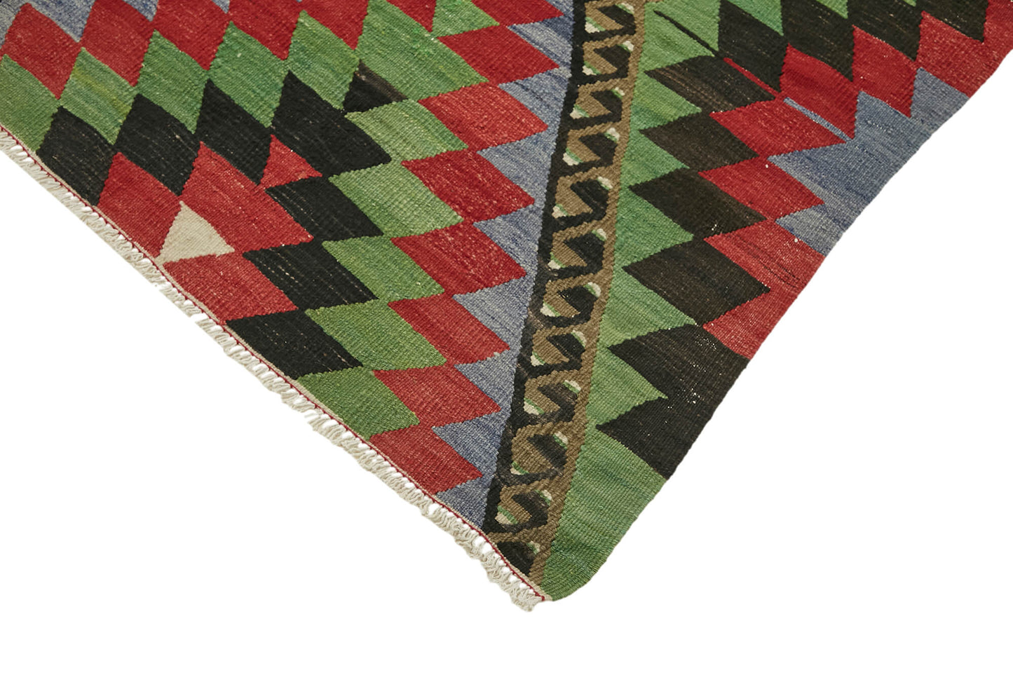 7x11 Multicolor Oriental Kilim Rug - 45974