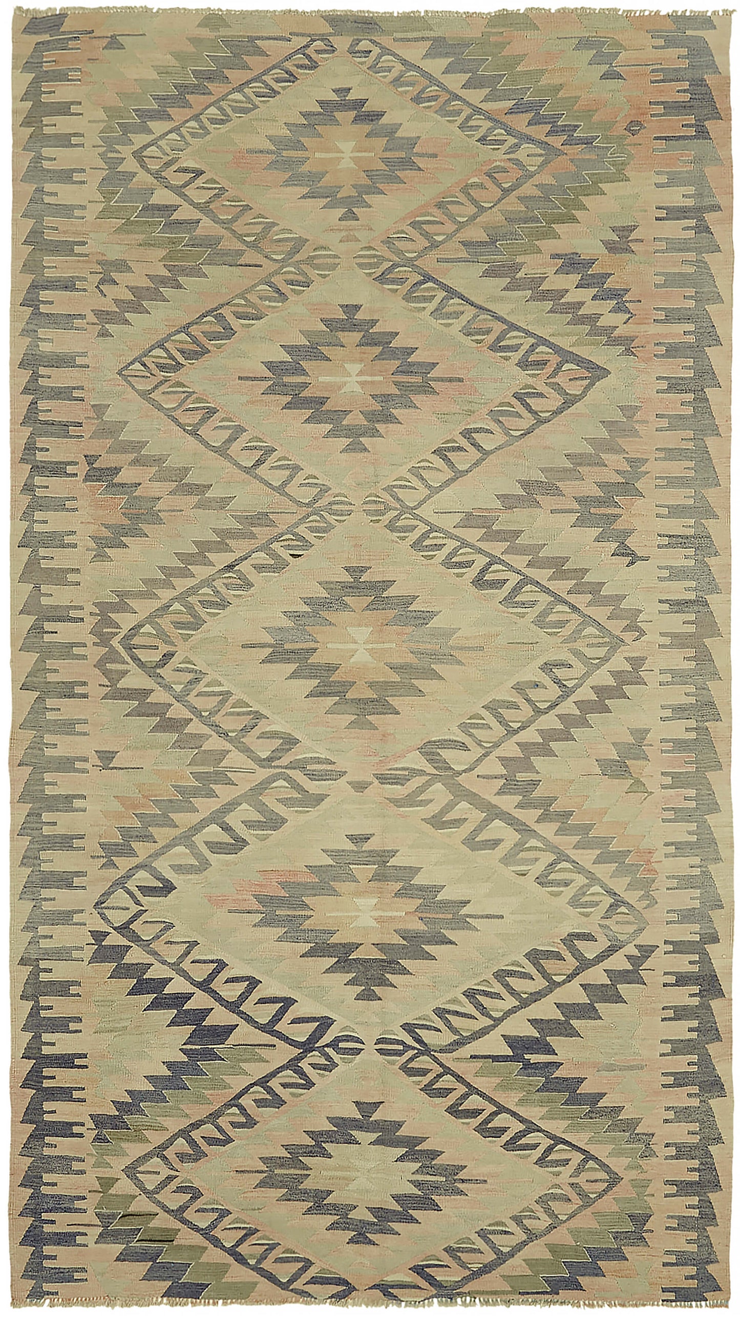 6x10 Multicolor Oriental Kilim Rug - 45975