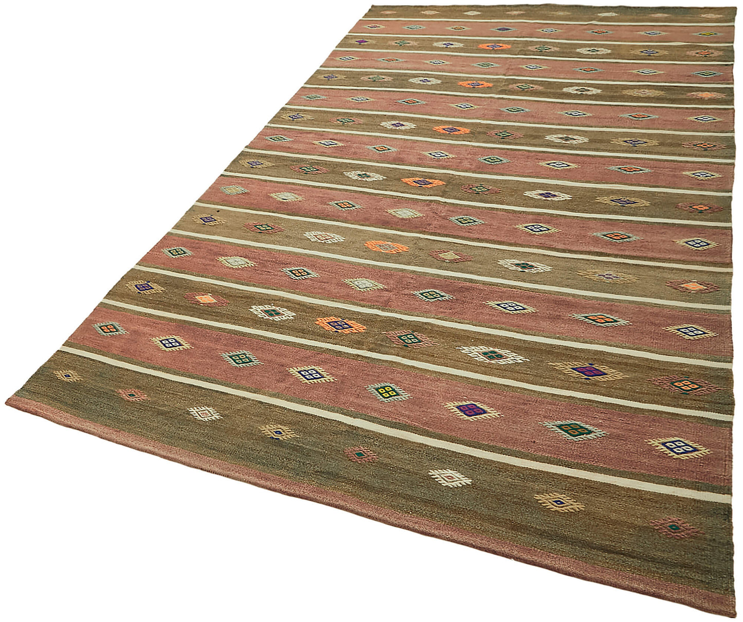 6x10 Multicolor Oriental Kilim Rug - 45978