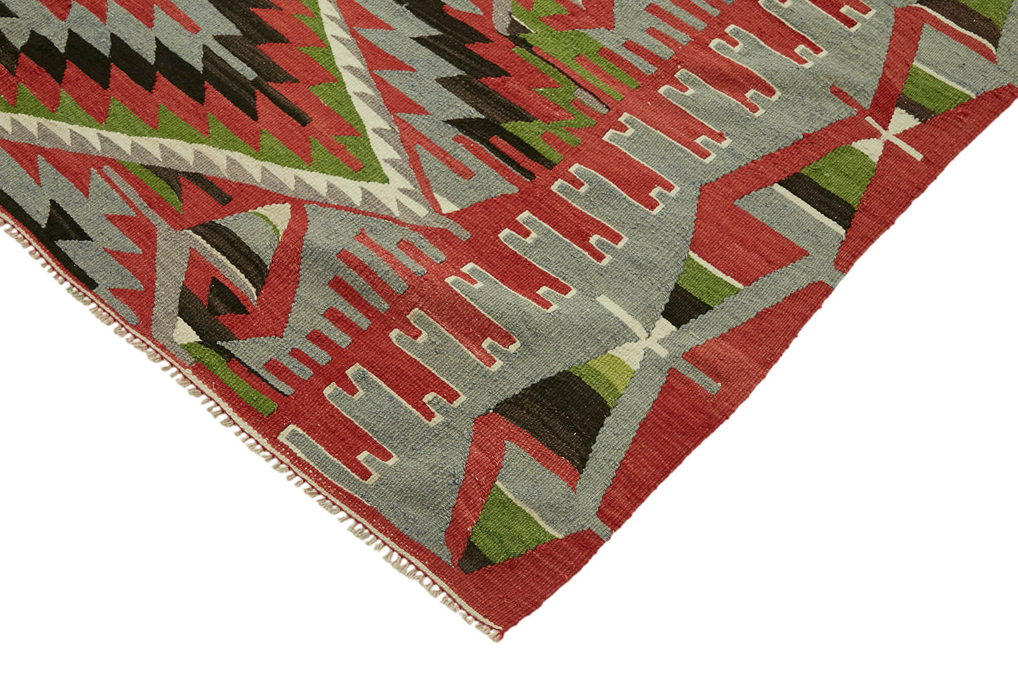 6x9 Multicolor Oriental Kilim Rug - 45979