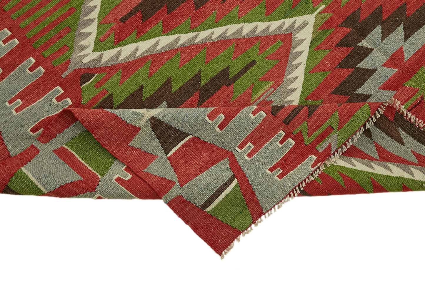 6x9 Multicolor Oriental Kilim Rug - 45979