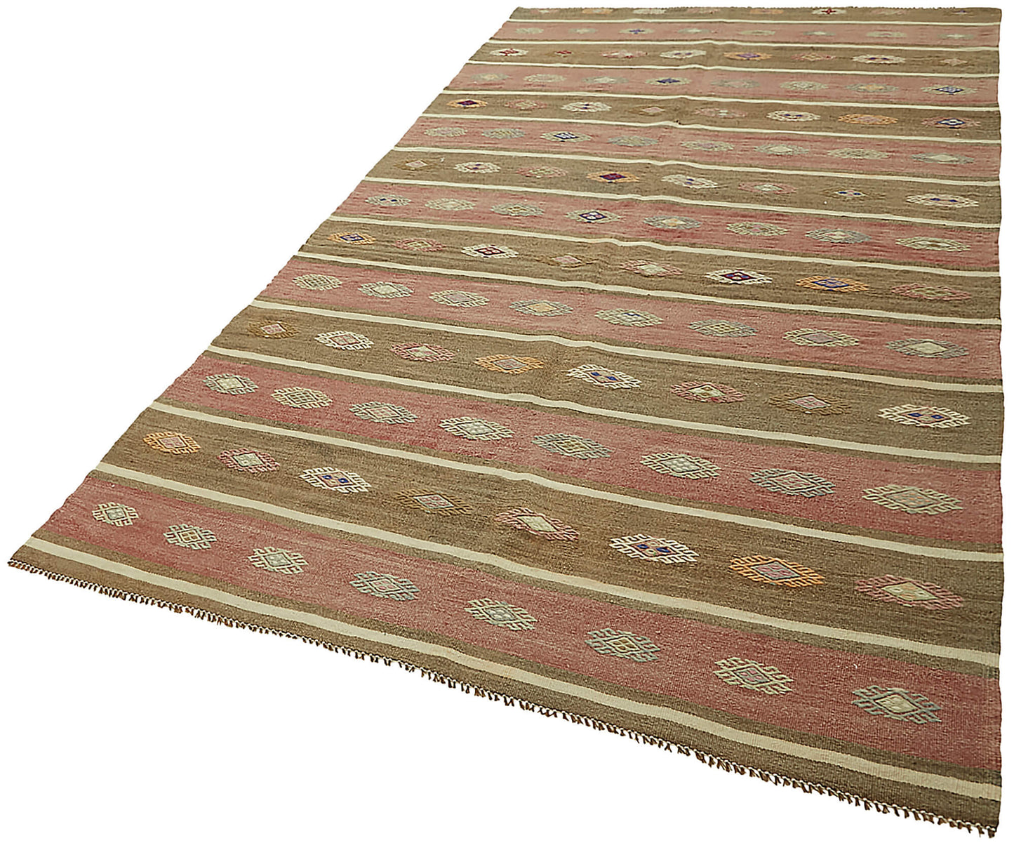 5x10 Multicolor Oriental Kilim Rug - 45980