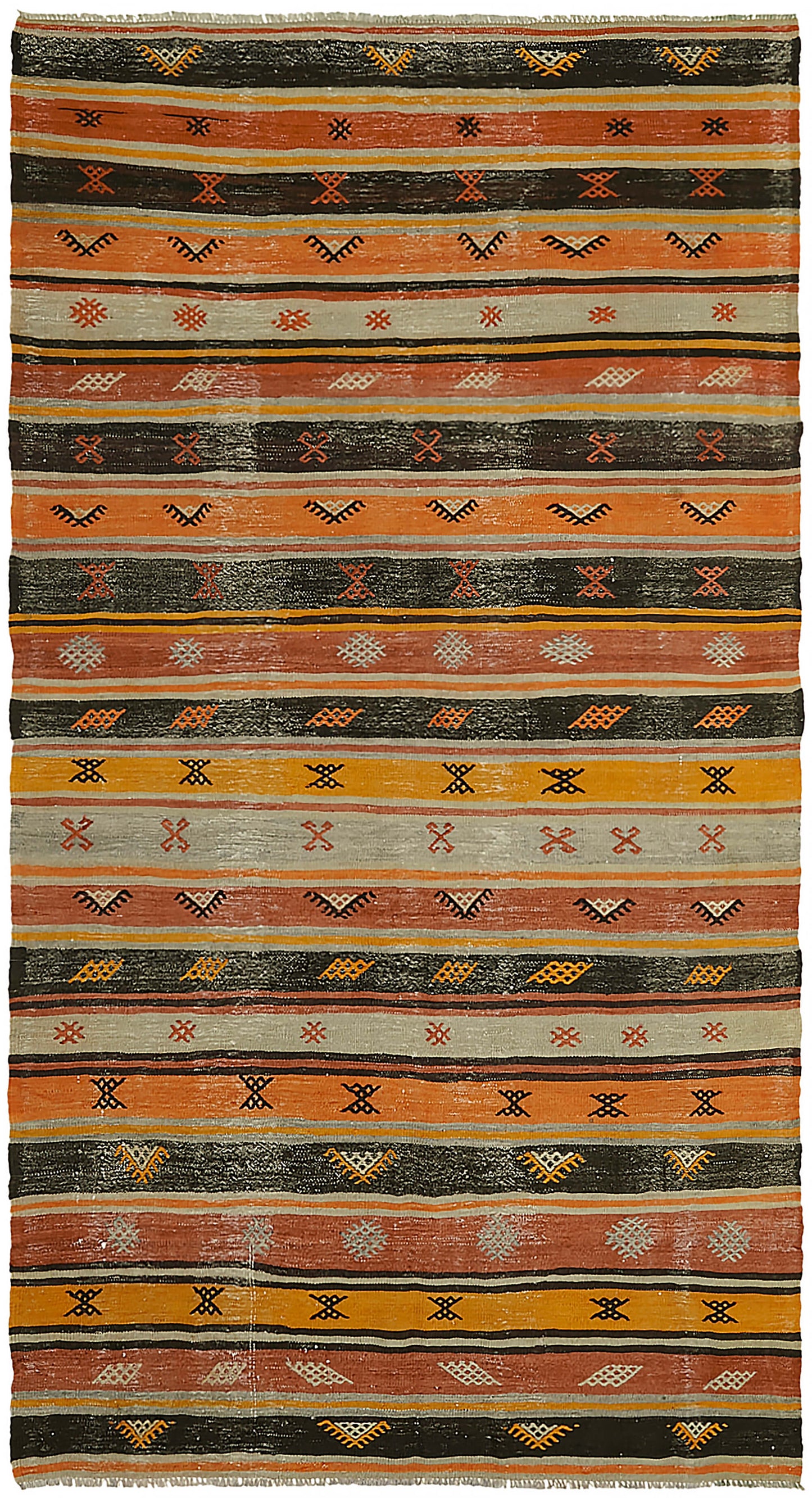 6x10 Multicolor Oriental Kilim Rug - 45983