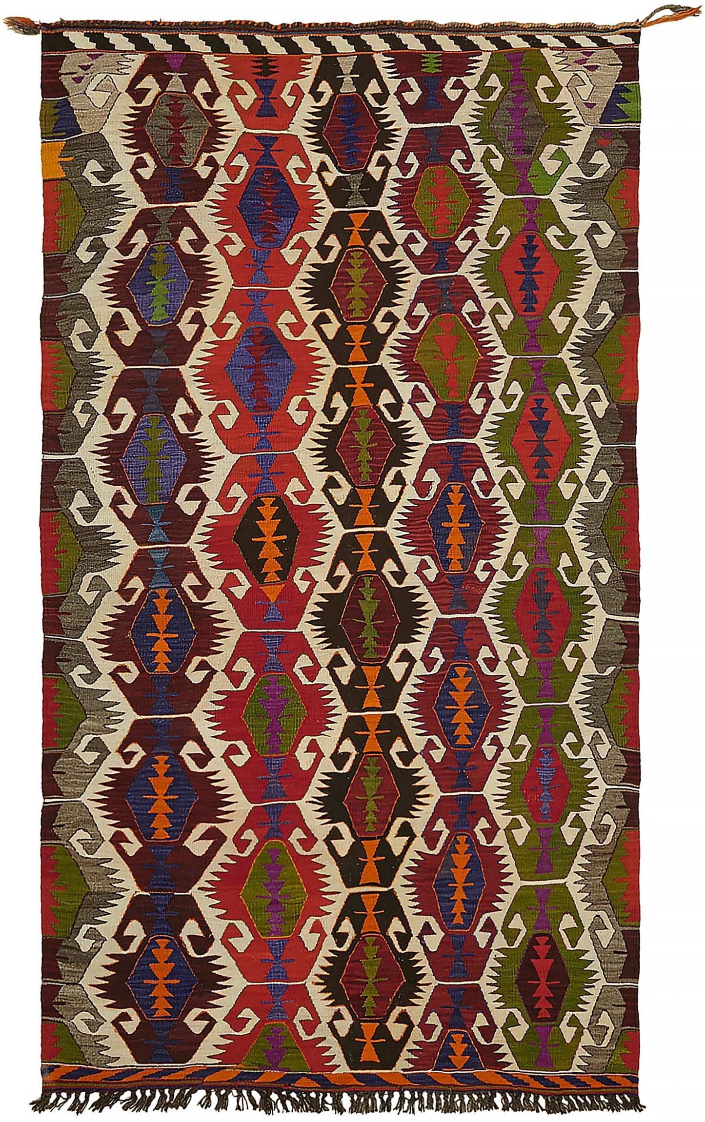 10x6 Multicolor Oriental Kilim Rug - 45984