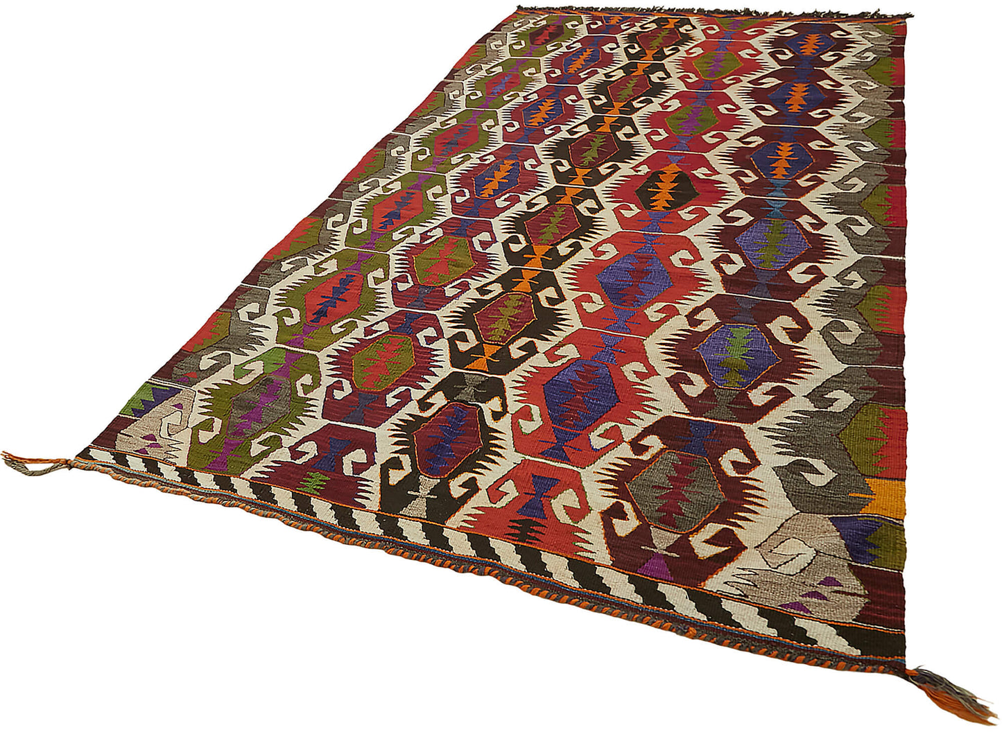10x6 Multicolor Oriental Kilim Rug - 45984