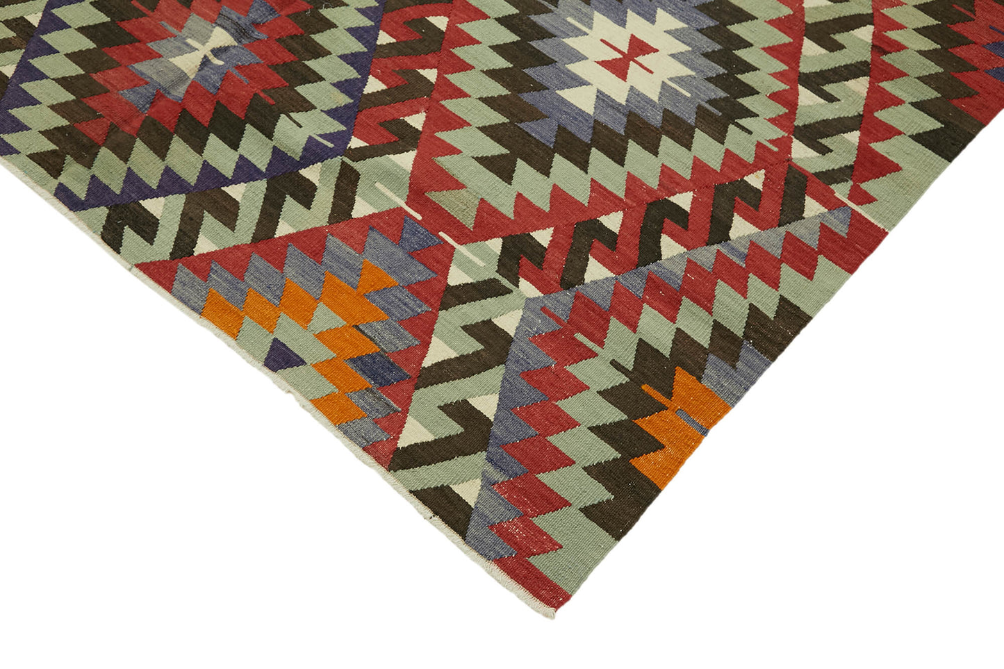 5x10 Multicolor Oriental Kilim Rug - 45988