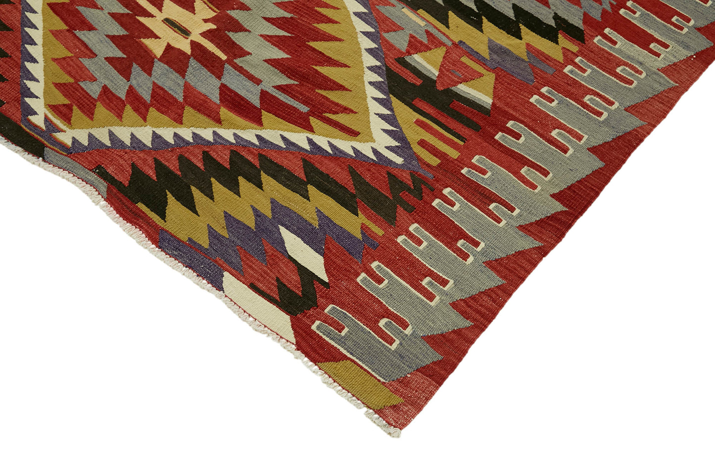 5x10 Multicolor Oriental Kilim Rug - 45989