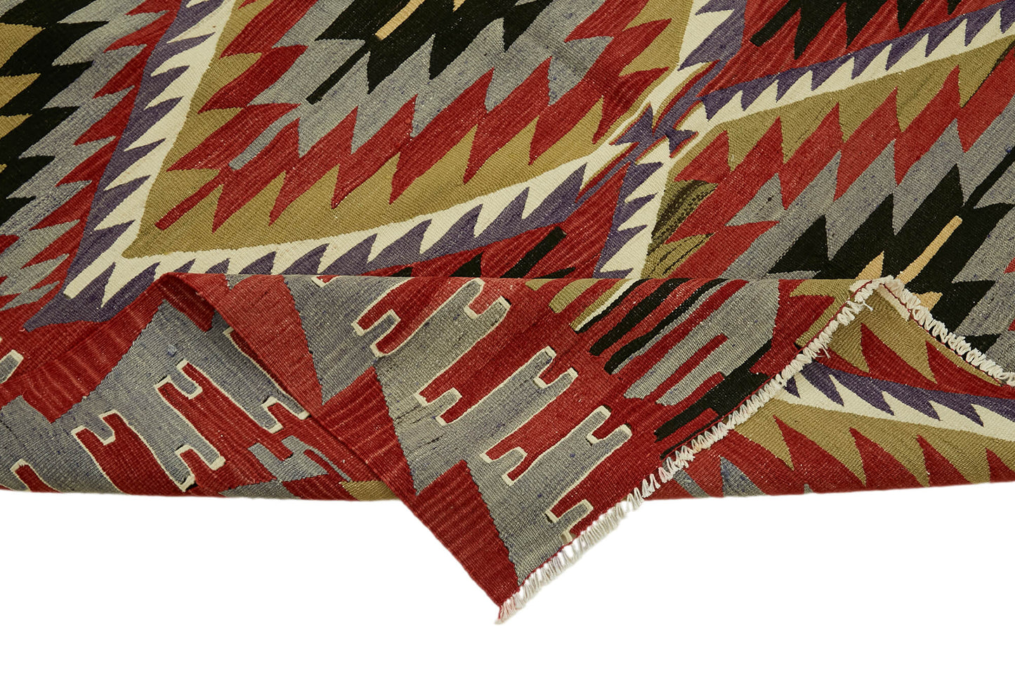 5x10 Multicolor Oriental Kilim Rug - 45989