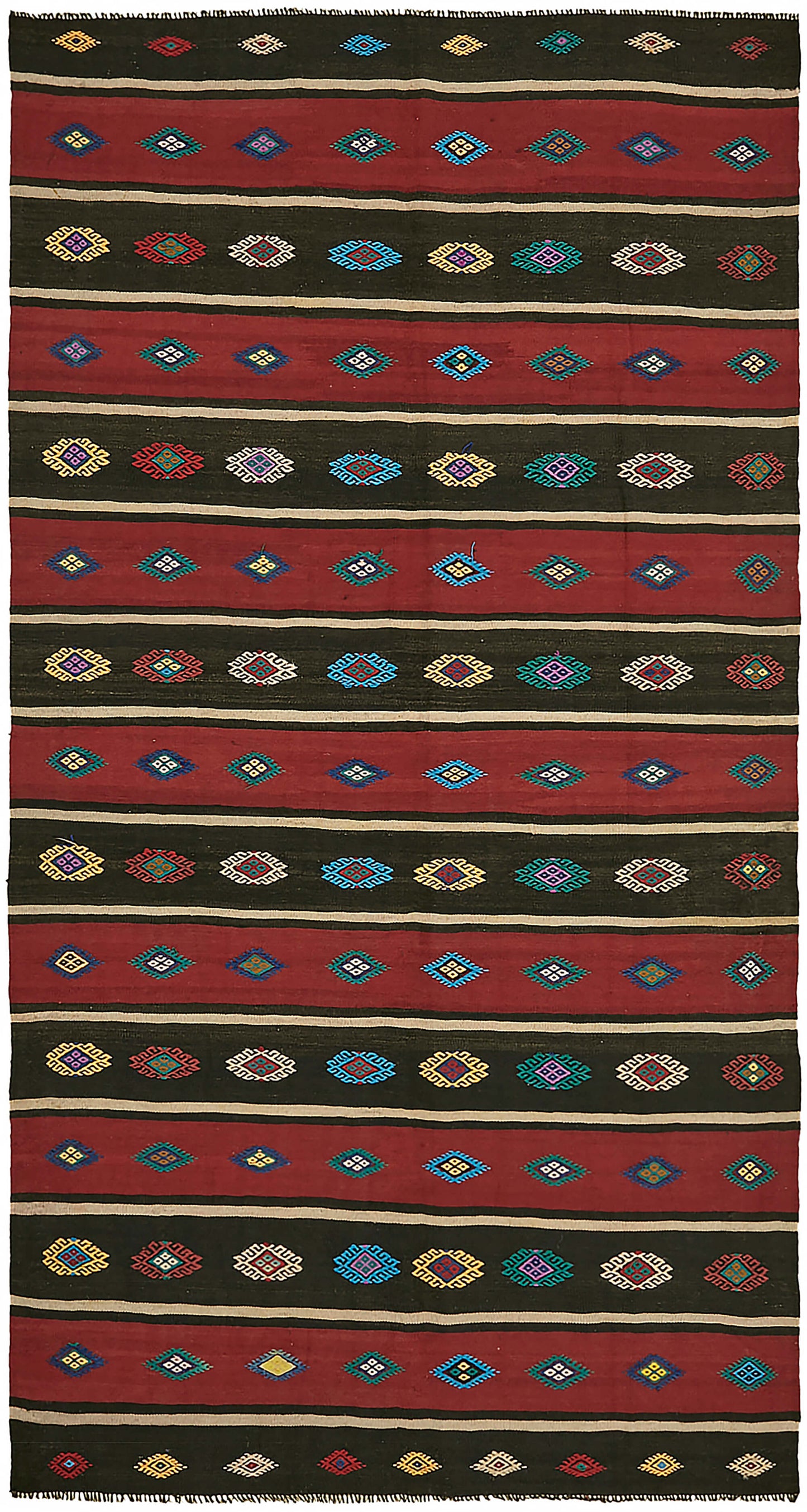 6x10 Multicolor Oriental Kilim Rug - 45991