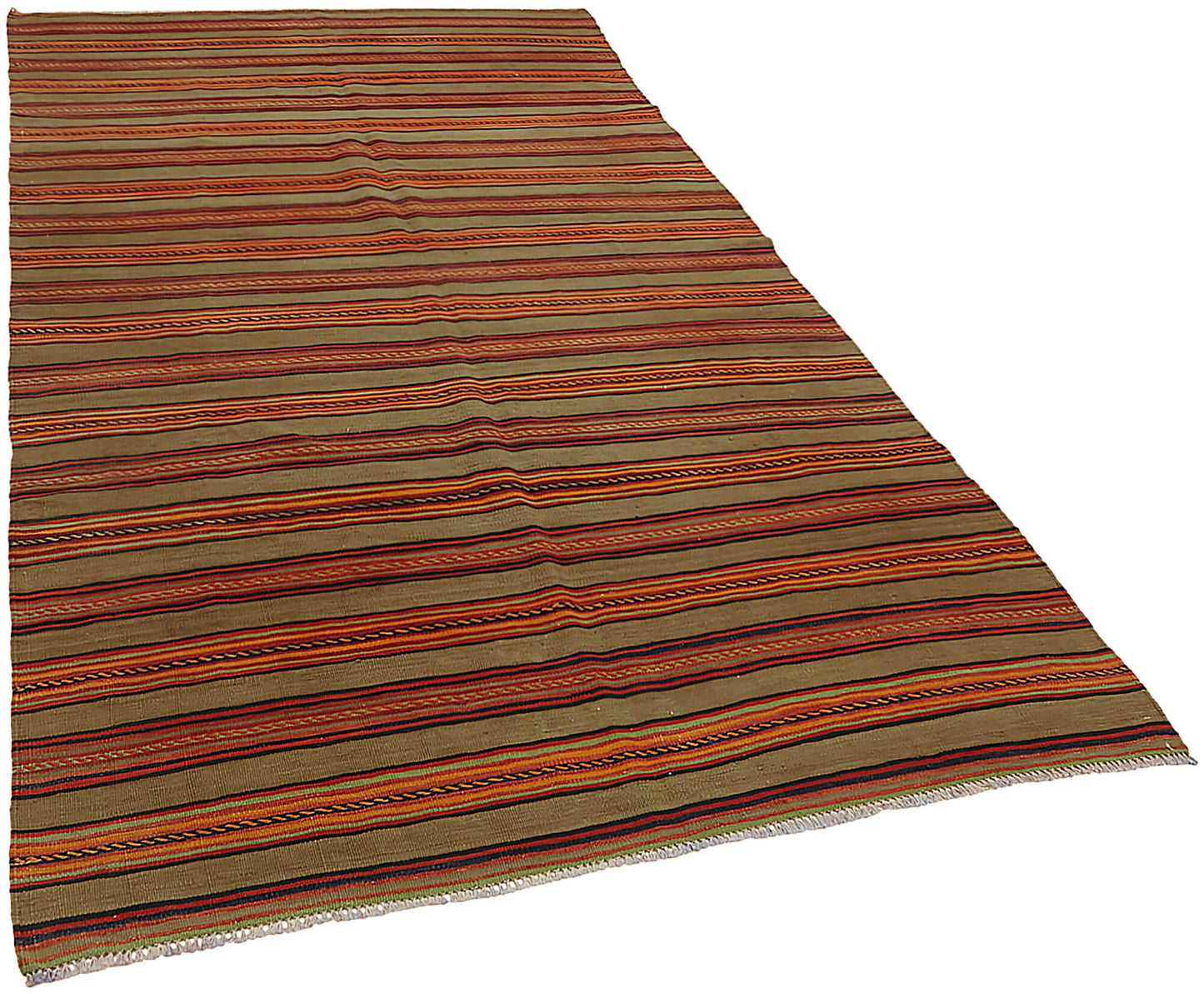 5x9 Multicolor Oriental Kilim Rug - 45998