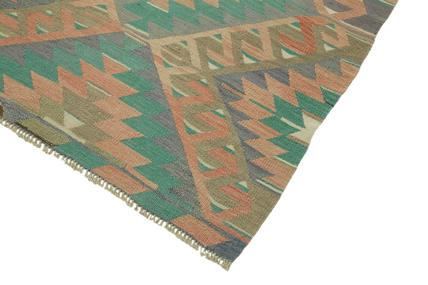6x11 Multicolor Oriental Kilim Rug - 46000