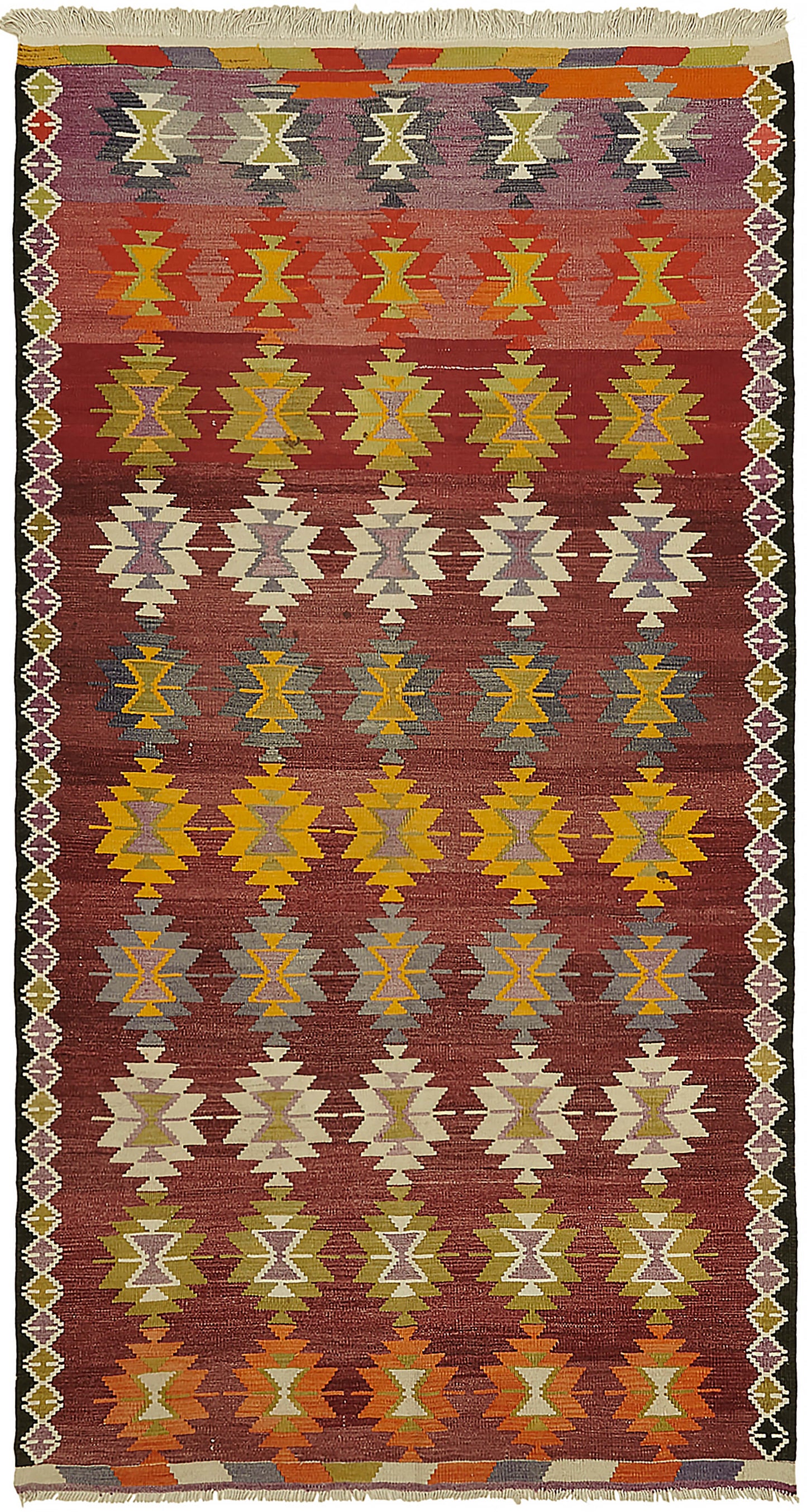 6x10 Multicolor Oriental Kilim Rug - 46001