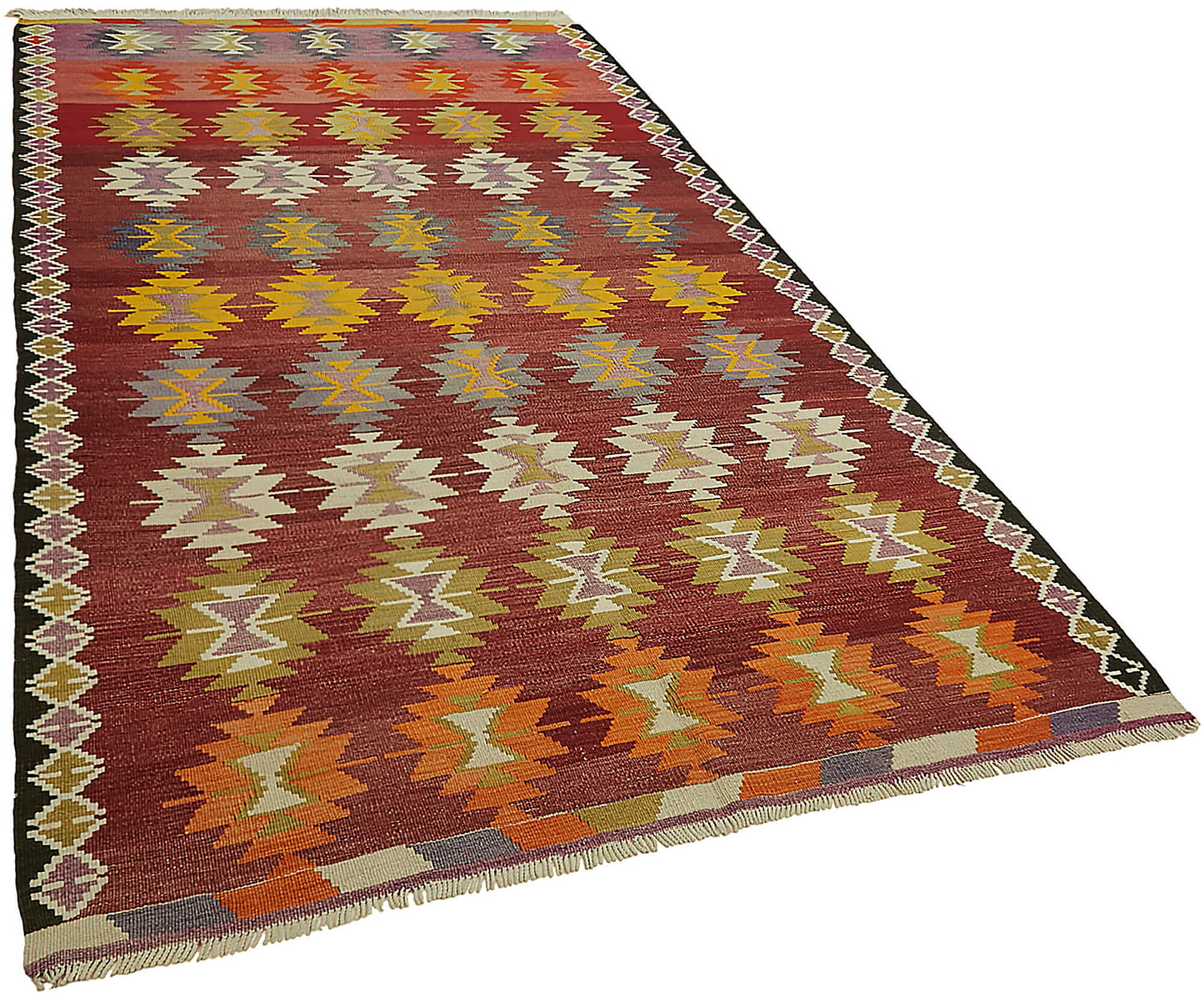 6x10 Multicolor Oriental Kilim Rug - 46001
