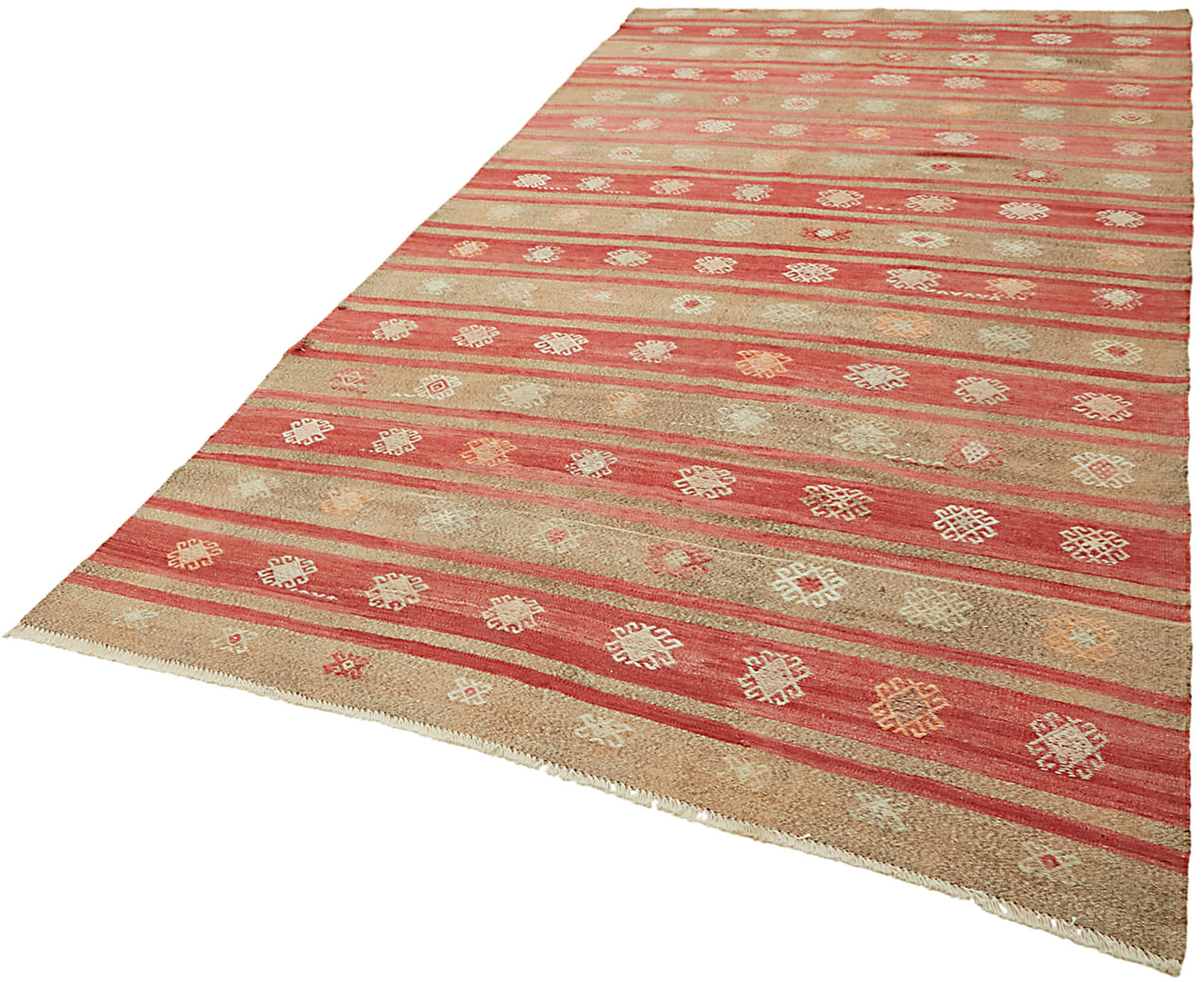 6x11 Multicolor Oriental Kilim Rug - 46003
