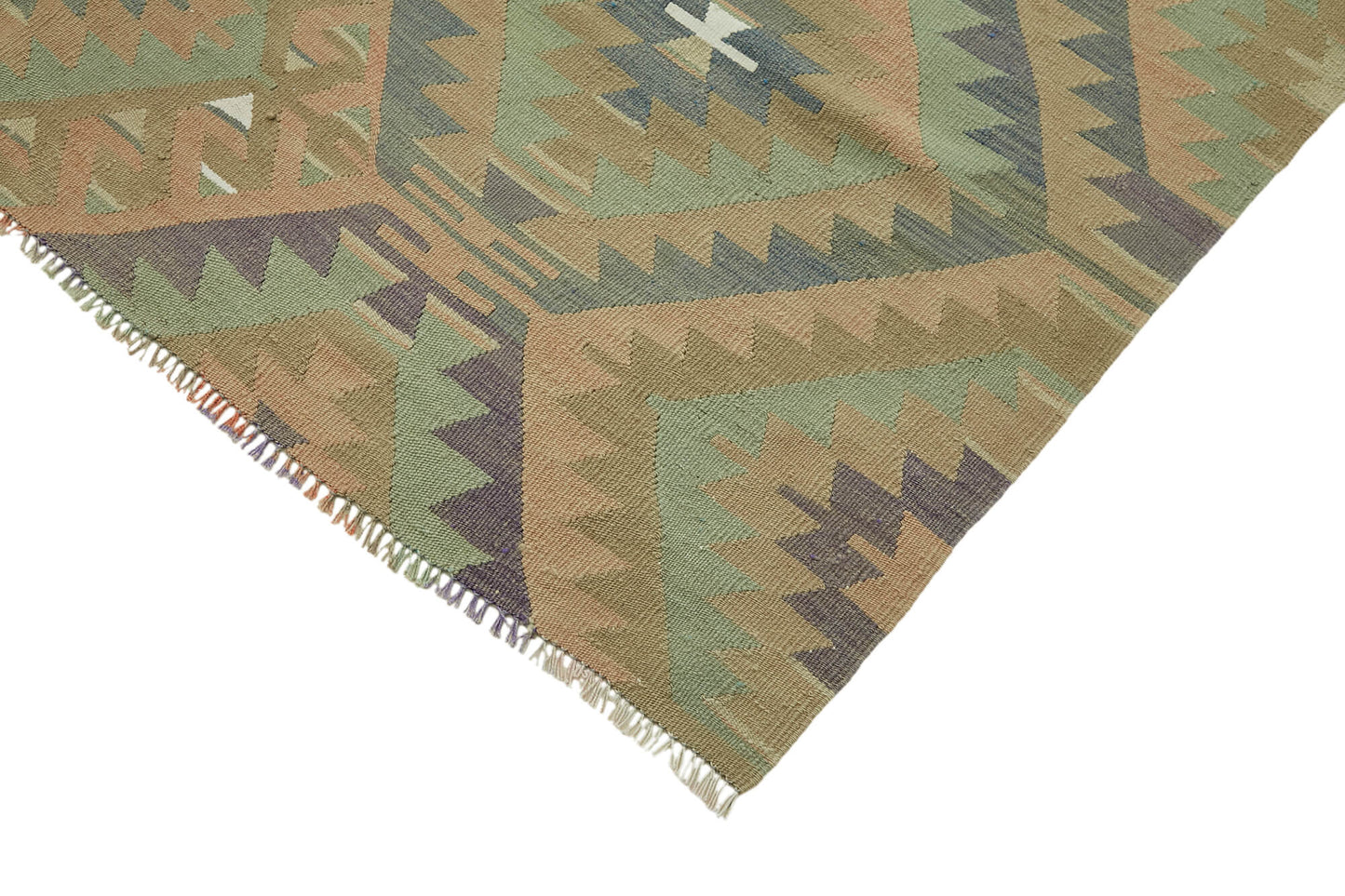 6x11 Multicolor Oriental Kilim Rug - 46004