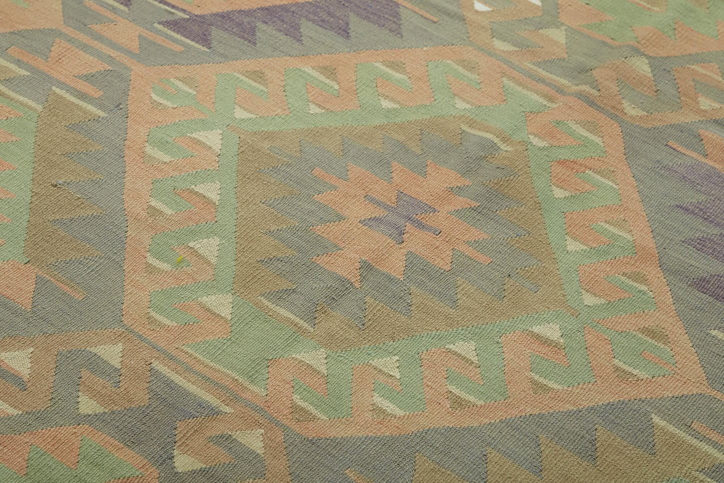 6x11 Multicolor Oriental Kilim Rug - 46004