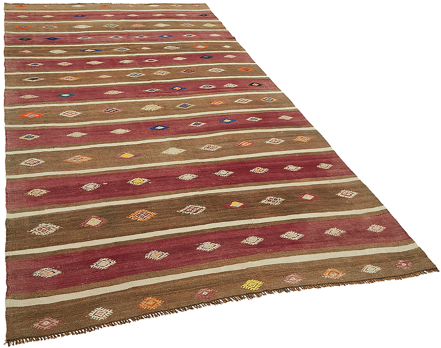 5x10 Multicolor Oriental Kilim Rug - 46005