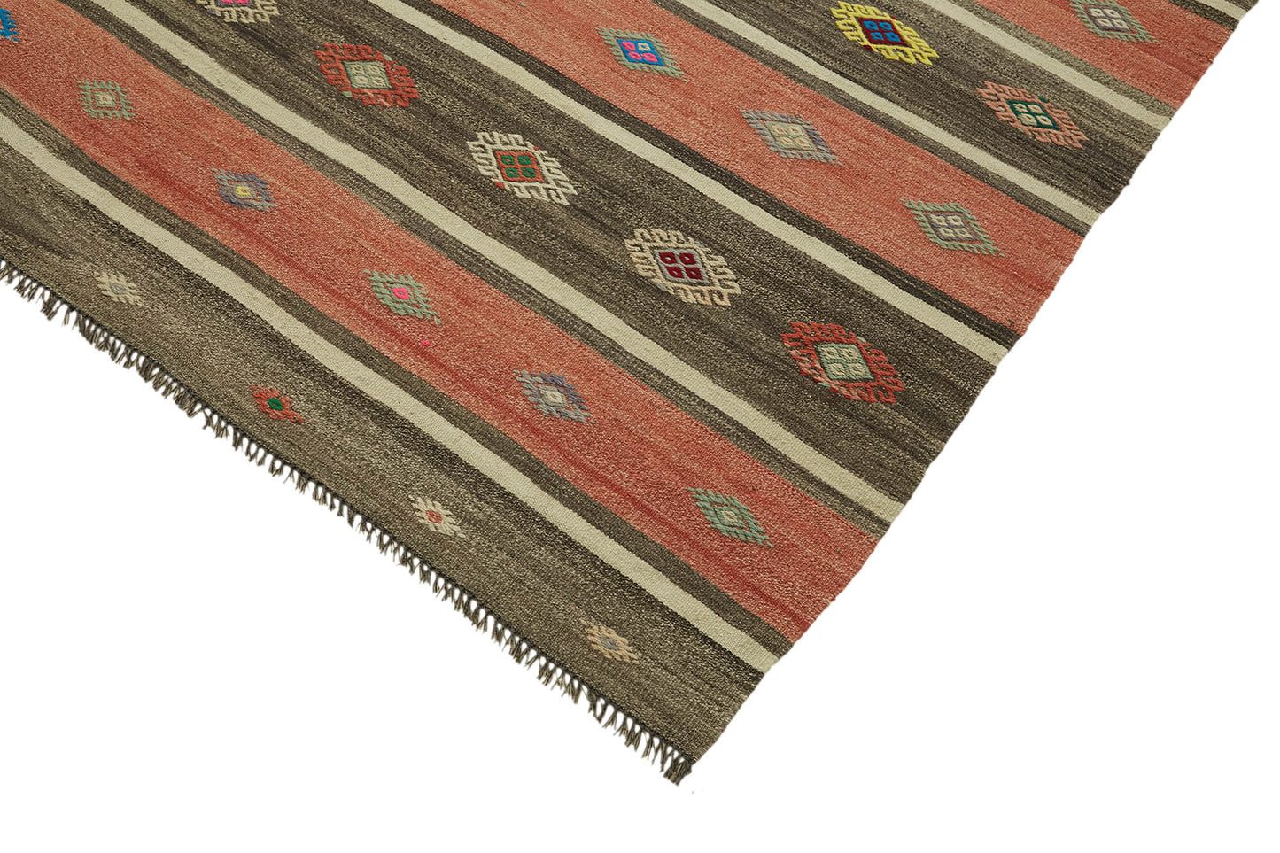 6x10 Multicolor Oriental Kilim Rug - 46009