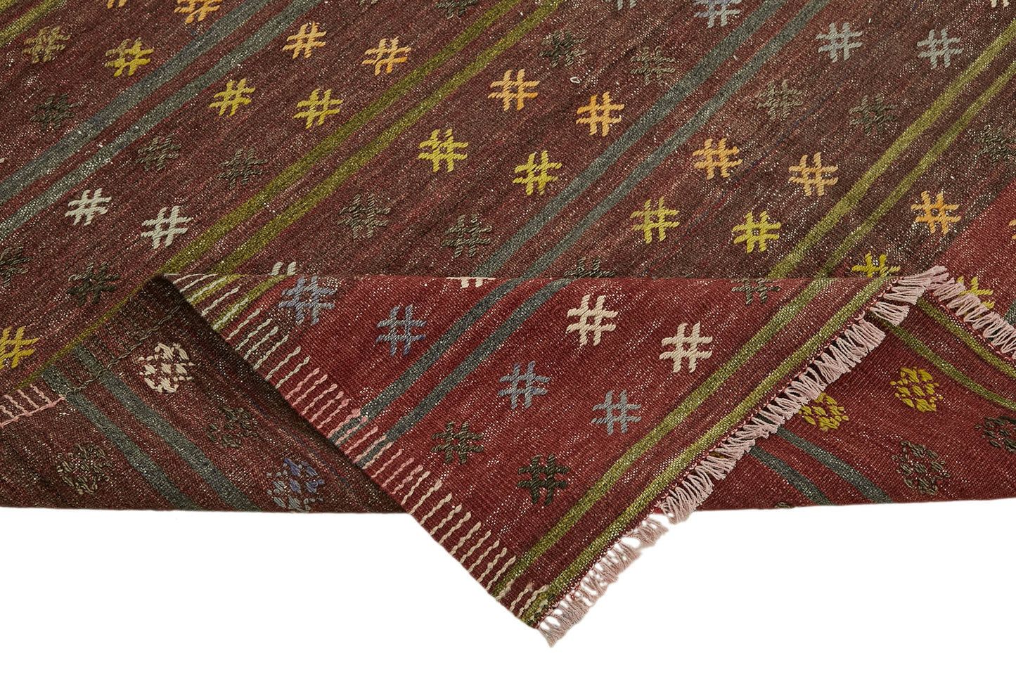 6x10 Multicolor Oriental Kilim Rug - 46010