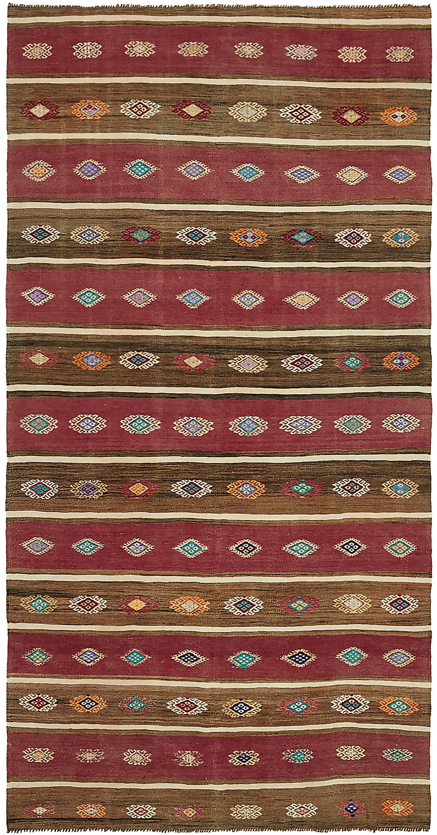 5x10 Multicolor Oriental Kilim Rug - 46014