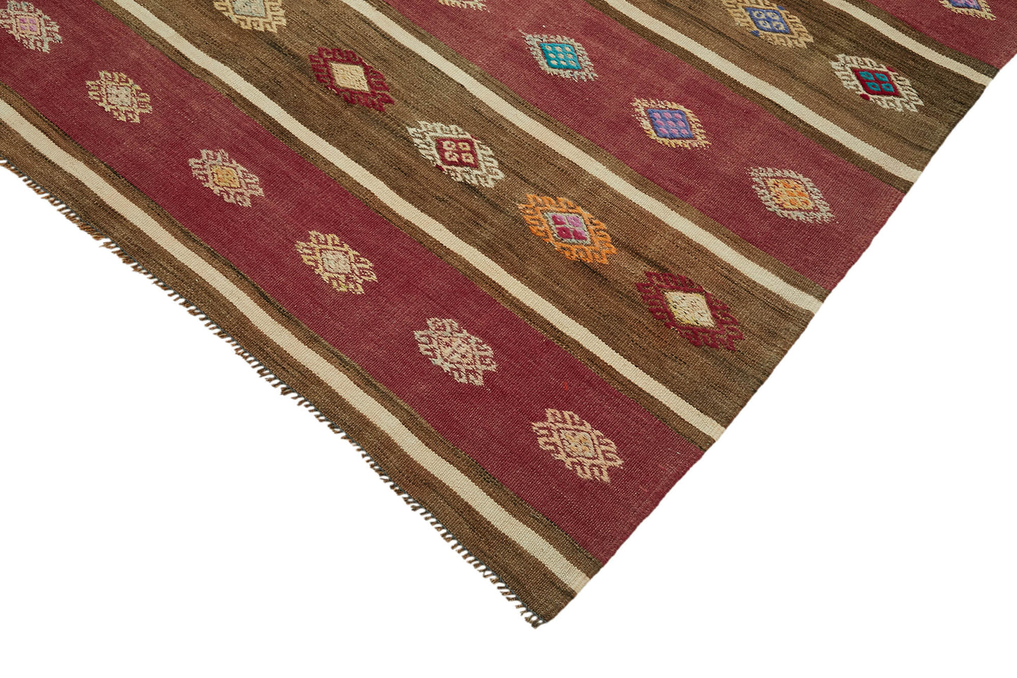5x10 Multicolor Oriental Kilim Rug - 46014