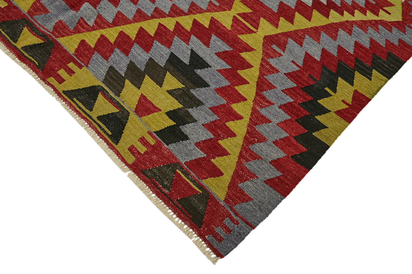 6x11 Multicolor Oriental Kilim Rug - 46015