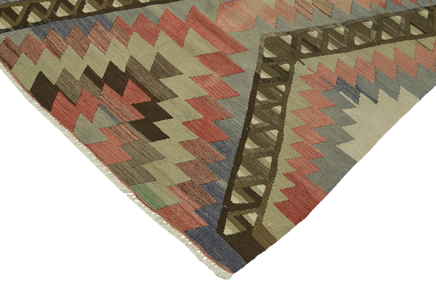 6x12 Multicolor Oriental Kilim Rug - 46016
