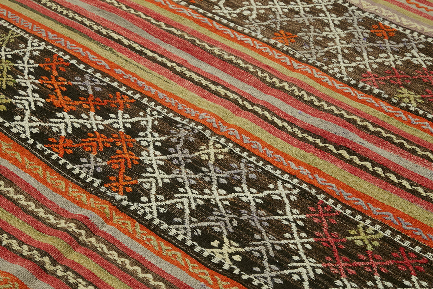 6x8 Multicolor Oriental Kilim Rug - 46029