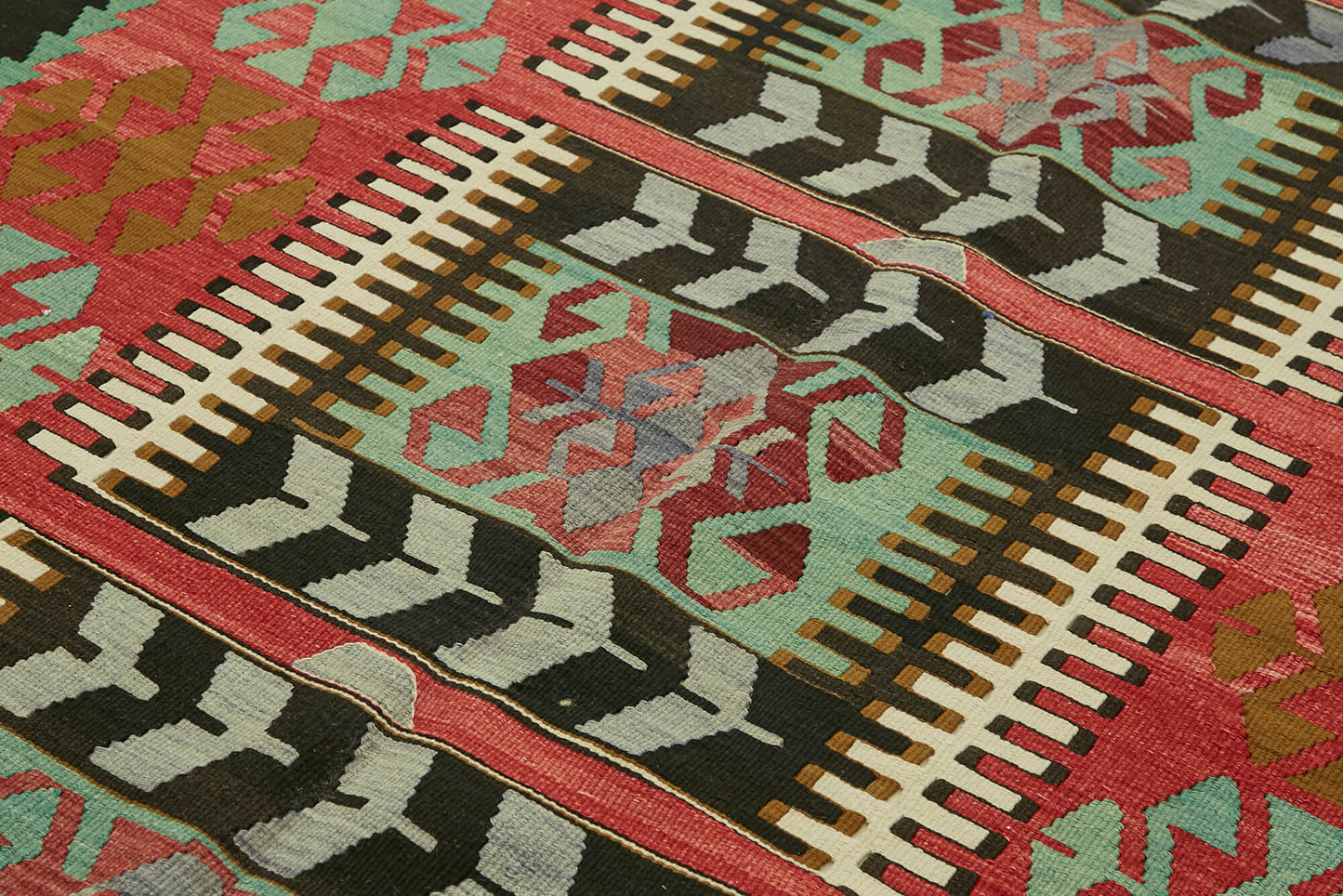 6x12 Multicolor Oriental Kilim Rug - 46030