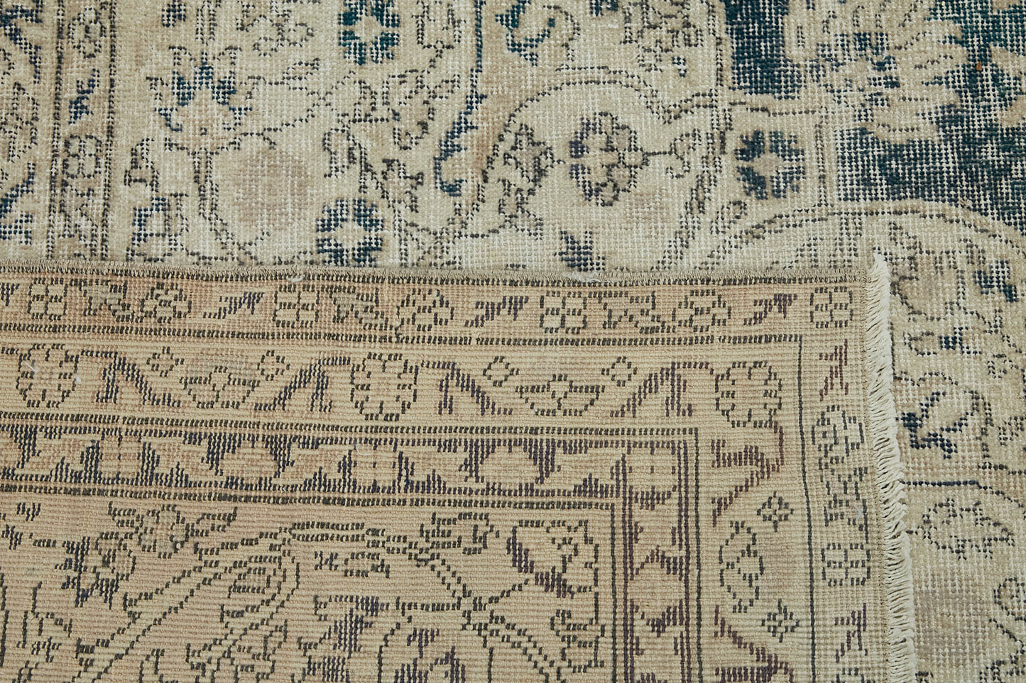 10x14 Beige Vintage Large Area Rug - 46041