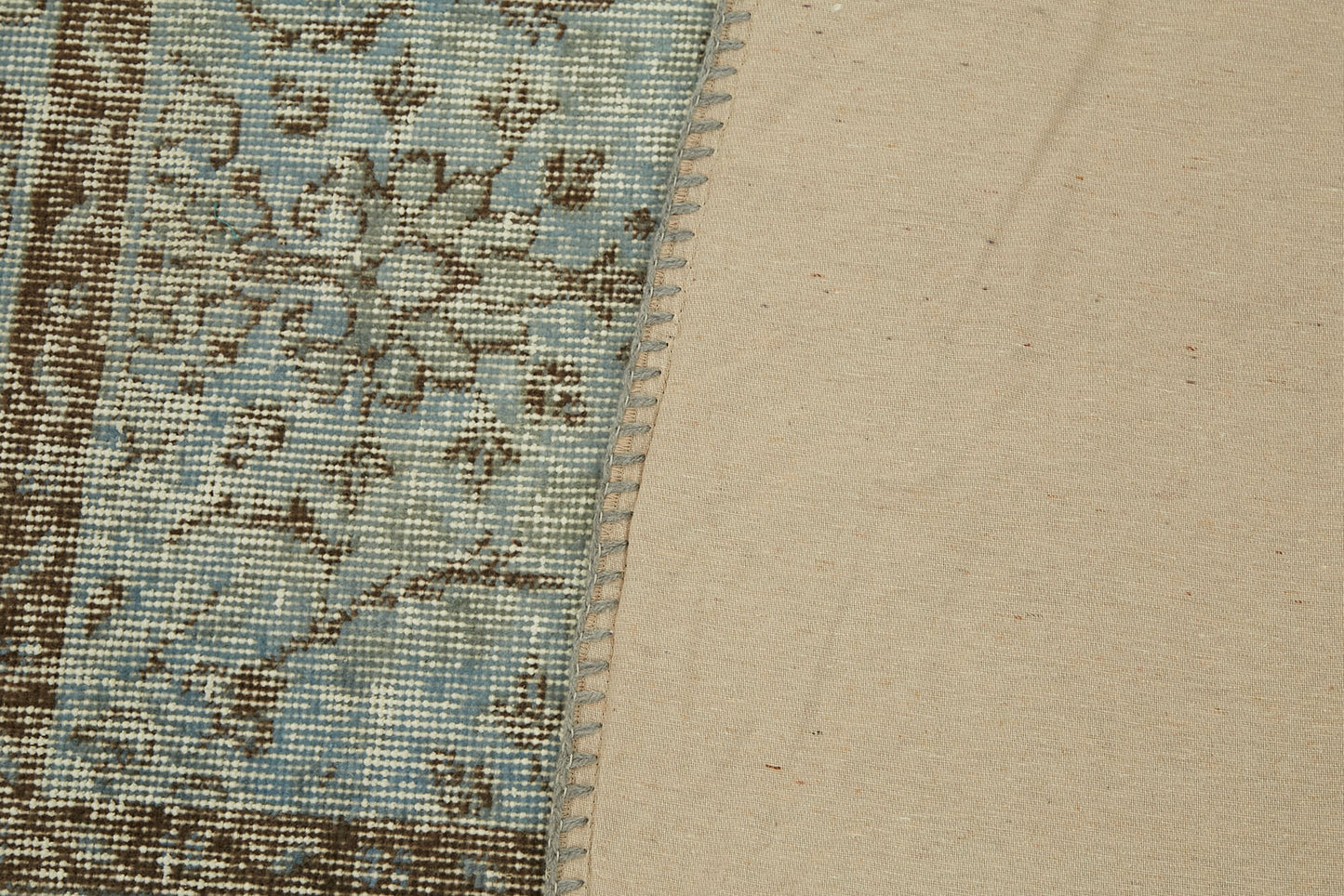 10x10 Blue Round Patchwork Rug - 46131