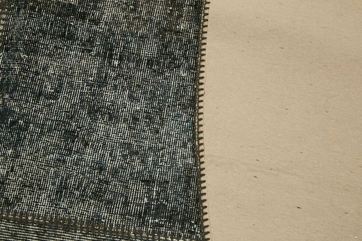 10x10 Grey Round Patchwork Rug - 46133