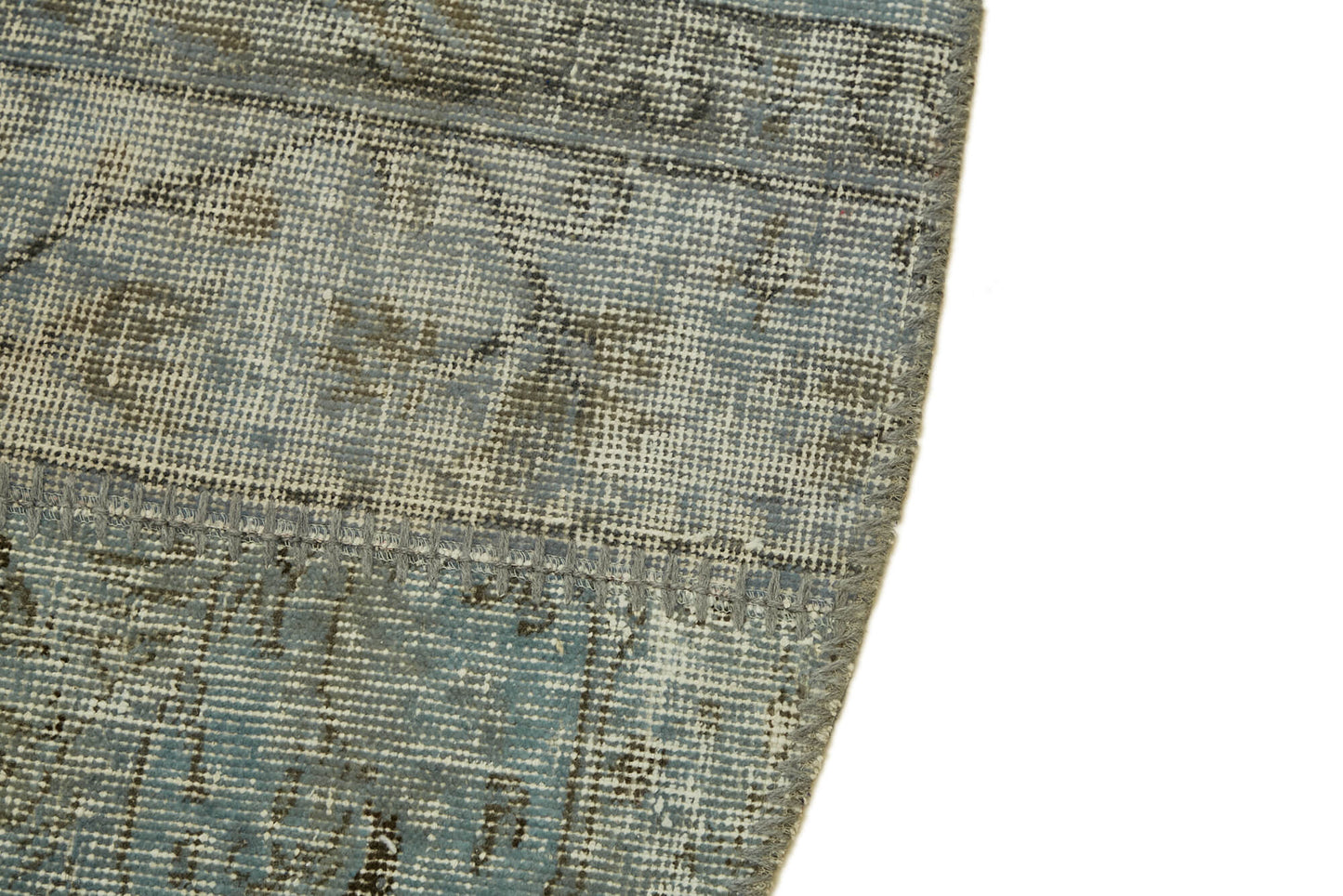 8x8 Blue Round Patchwork Rug - 46137