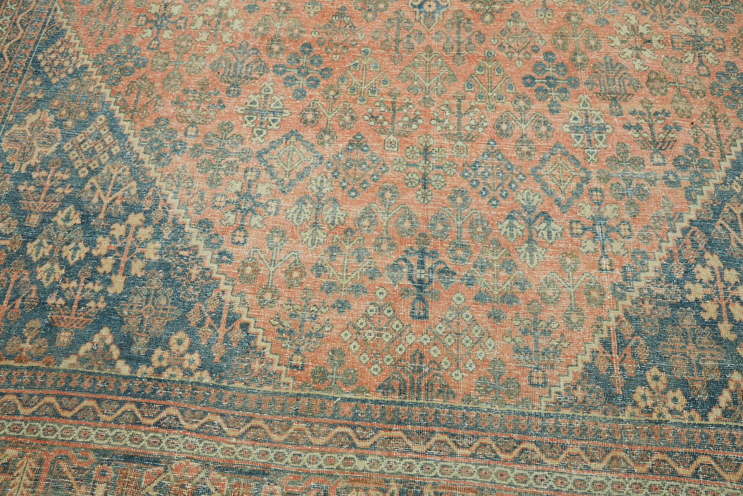 9x12 Beige Vintage Large Area Rug - 46147