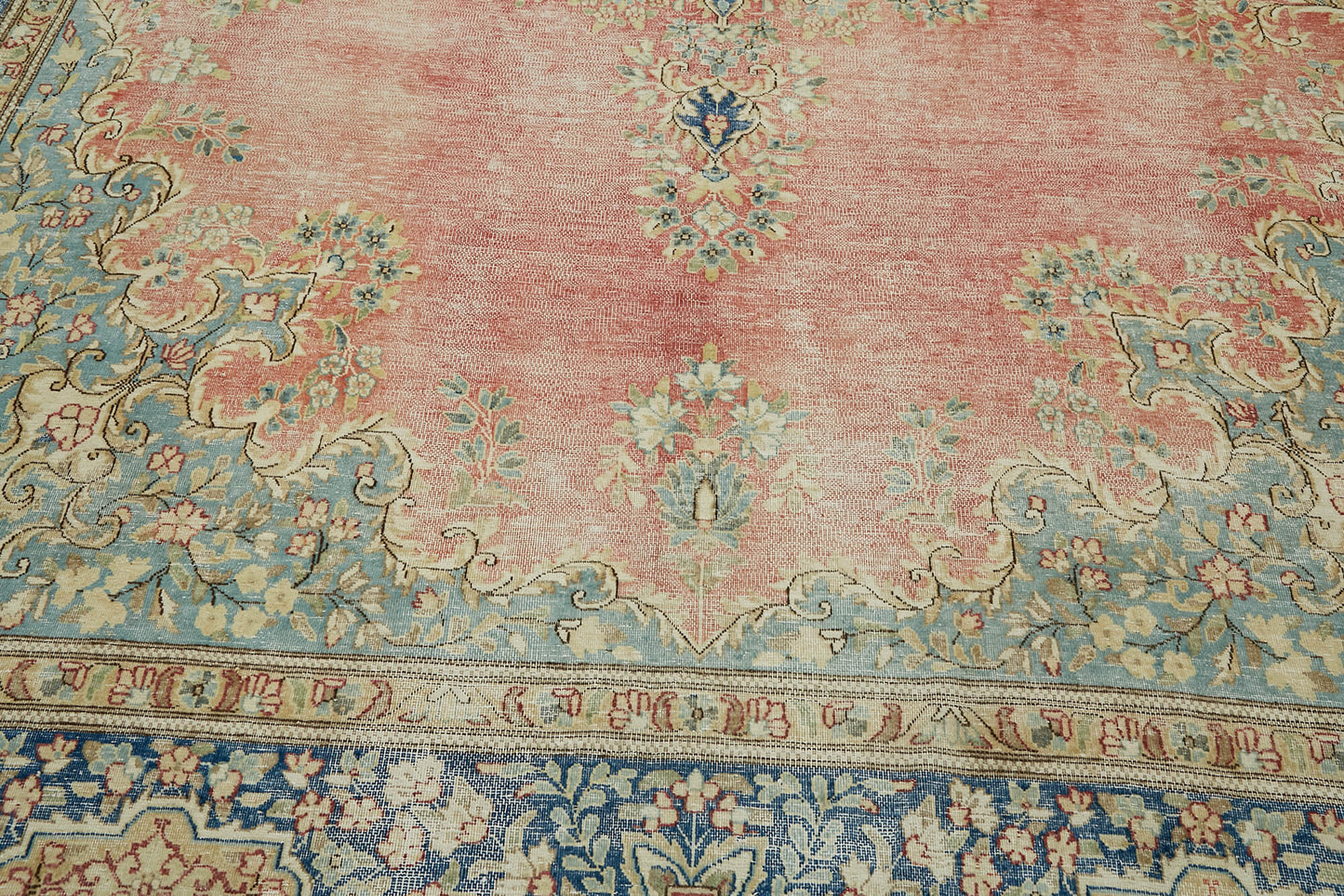 9x13 Beige Vintage Large Area Rug - 46149