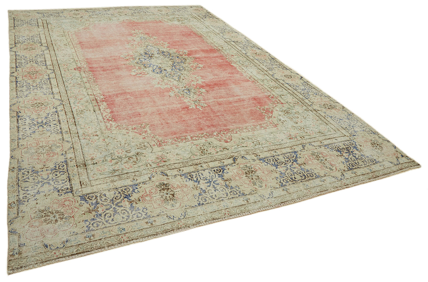 9x13 Beige Vintage Large Area Rug - 46156