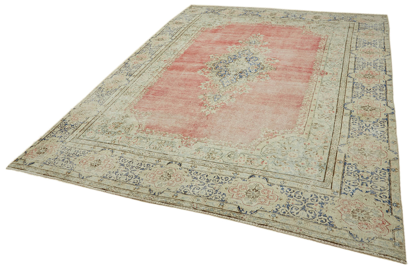 9x13 Beige Vintage Large Area Rug - 46156