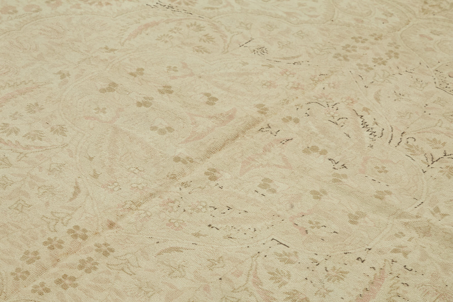 8x13 Beige Vintage Large Area Rug - 46171