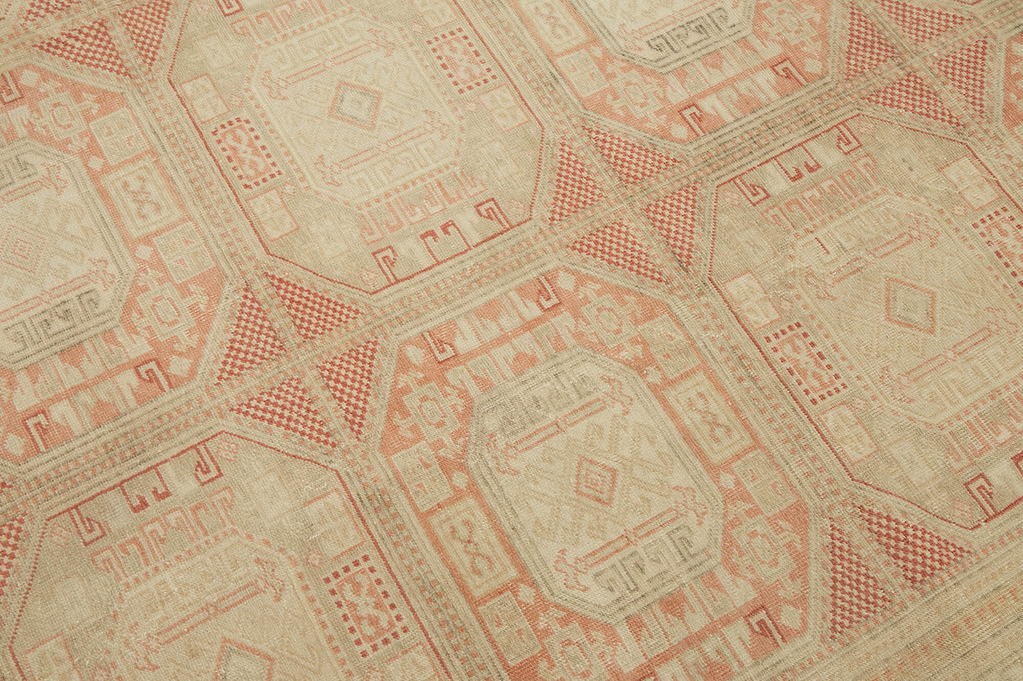 8x12 Beige Vintage Large Area Rug - 46180