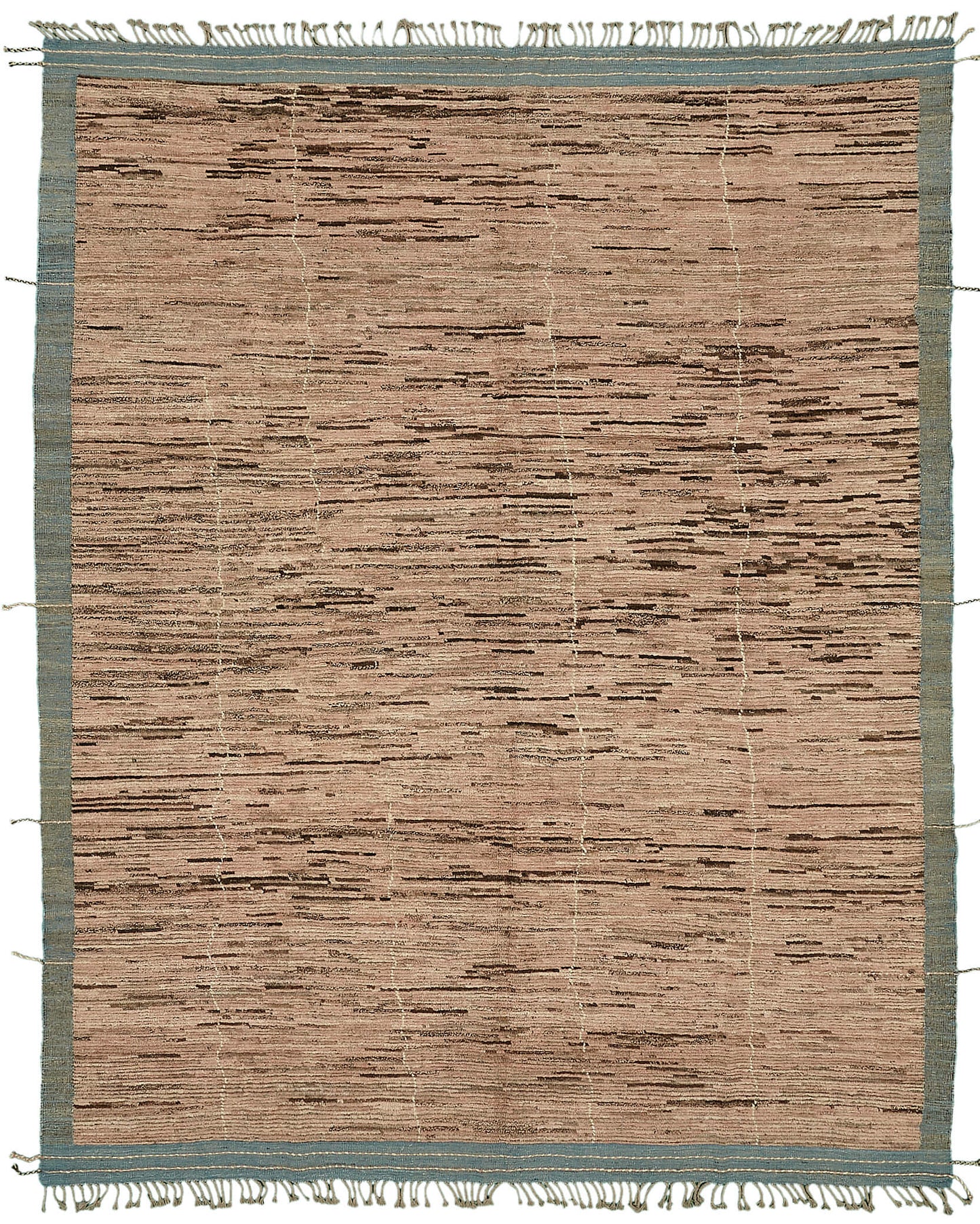 9x12 Brown Modern Tribal Rug - 46202