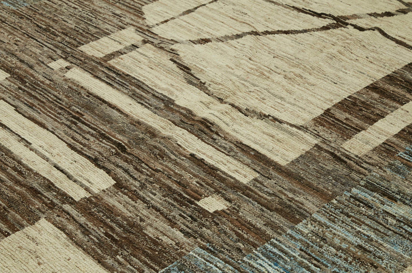 9x12 Beige Modern Tribal Rug - 46203