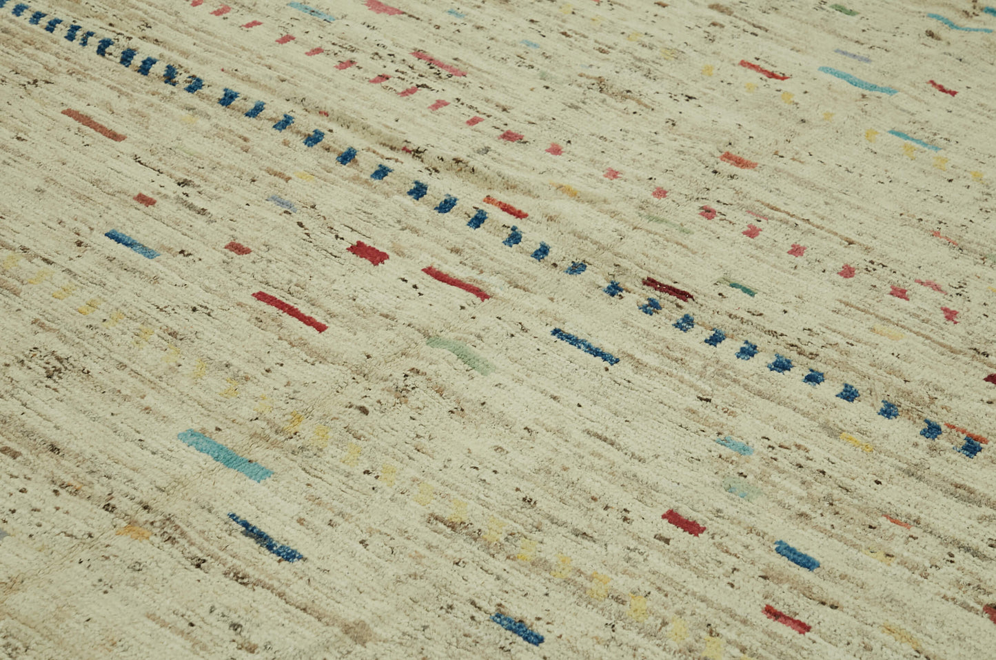 9x12 Beige Modern Tribal Rug - 46209