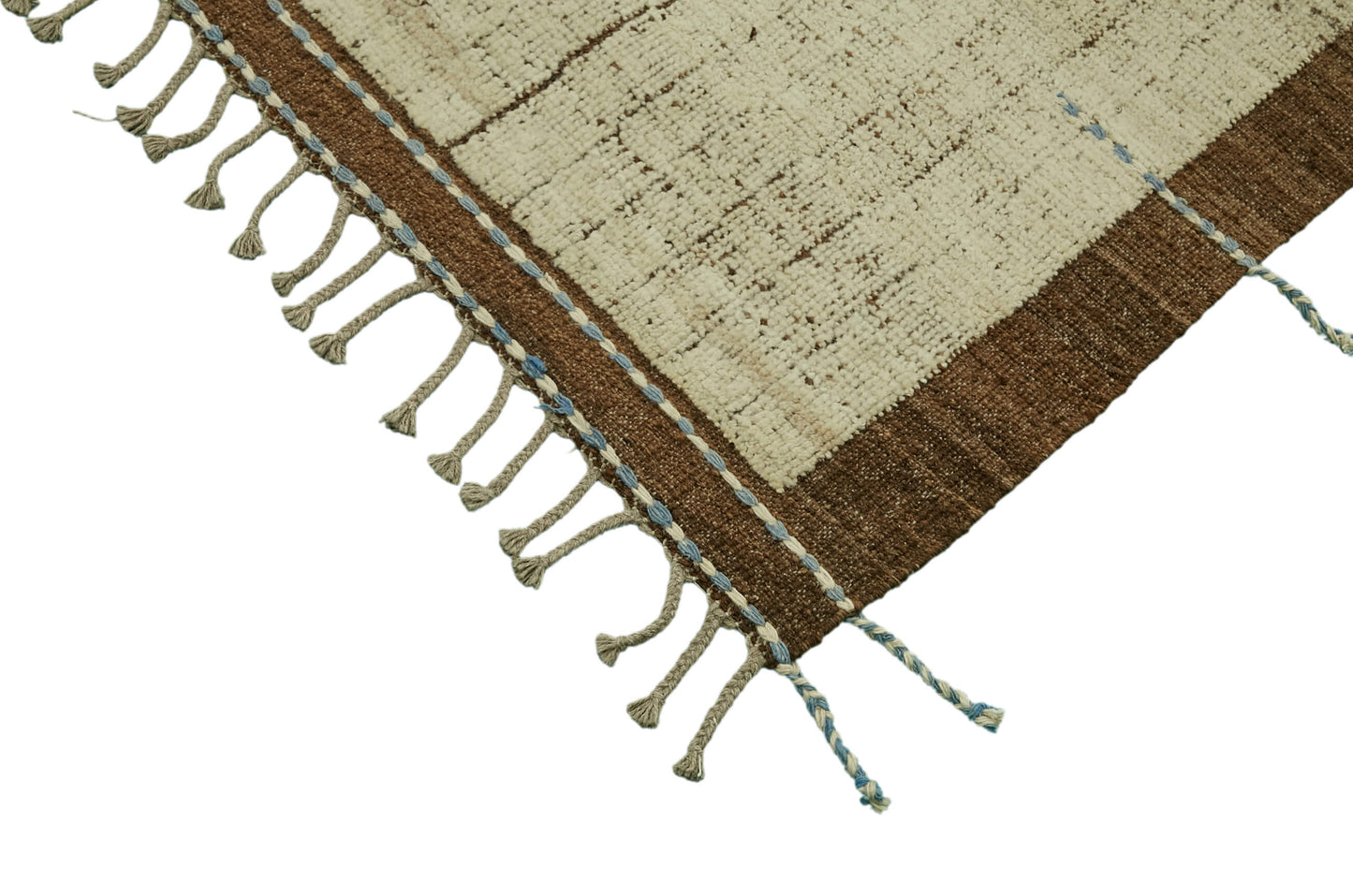 9x12 Beige Modern Tribal Rug - 46215
